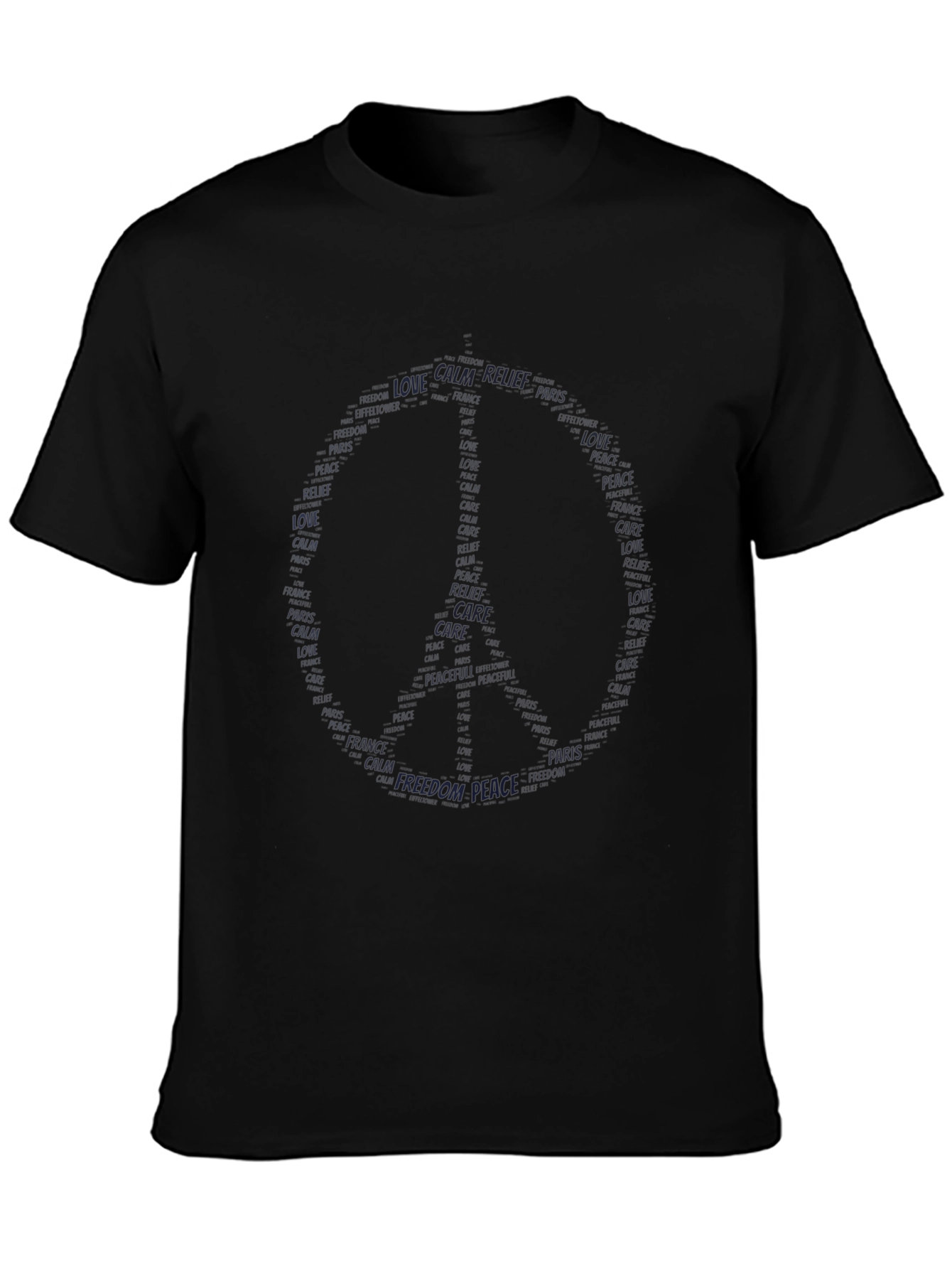 Peace and Love Crew Neck Tee