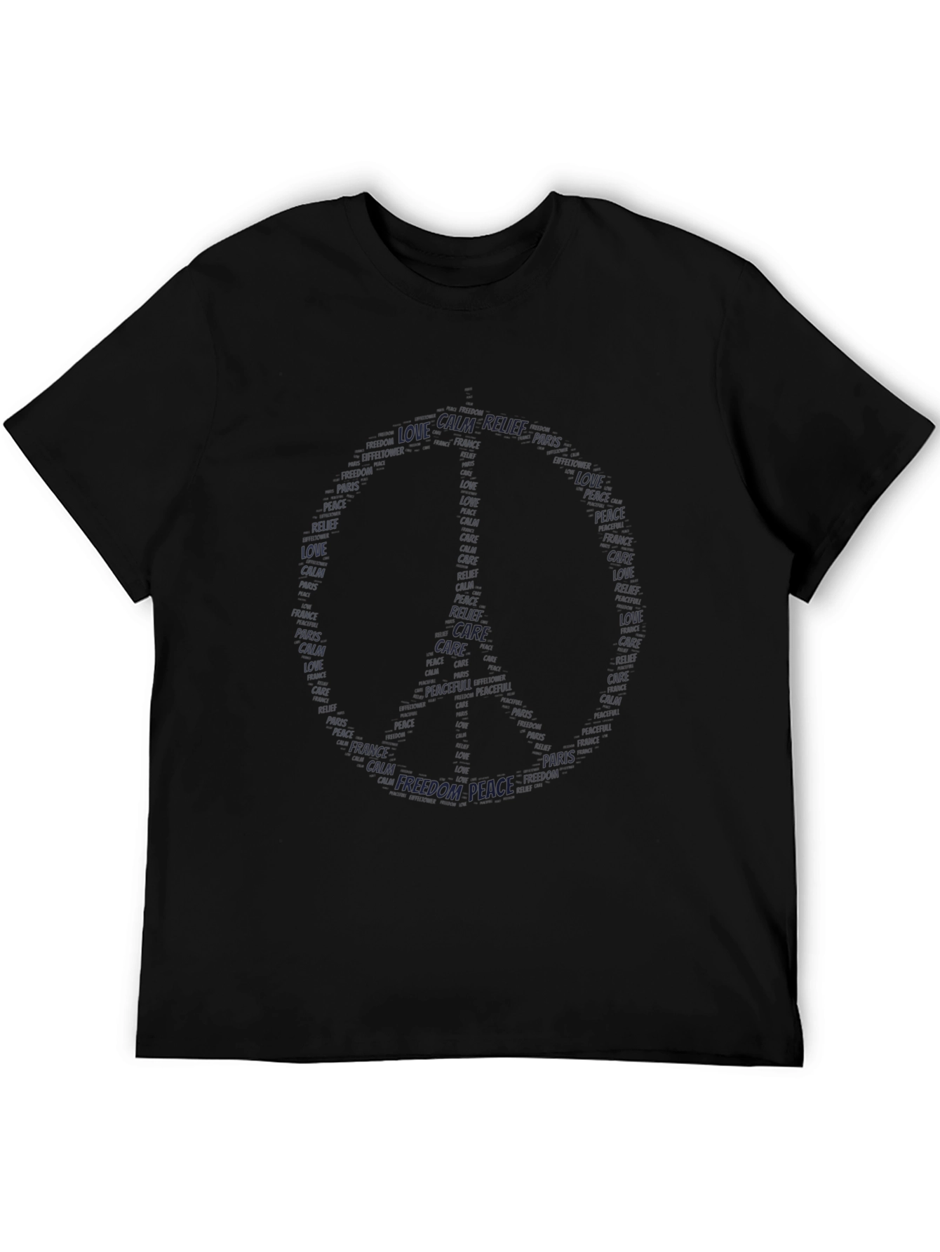 Peace and Love Crew Neck Tee