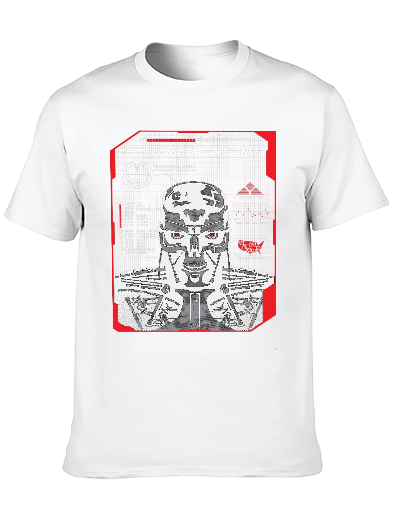 Artificial Intelligence T-Shirt - Cybernet Robot Design