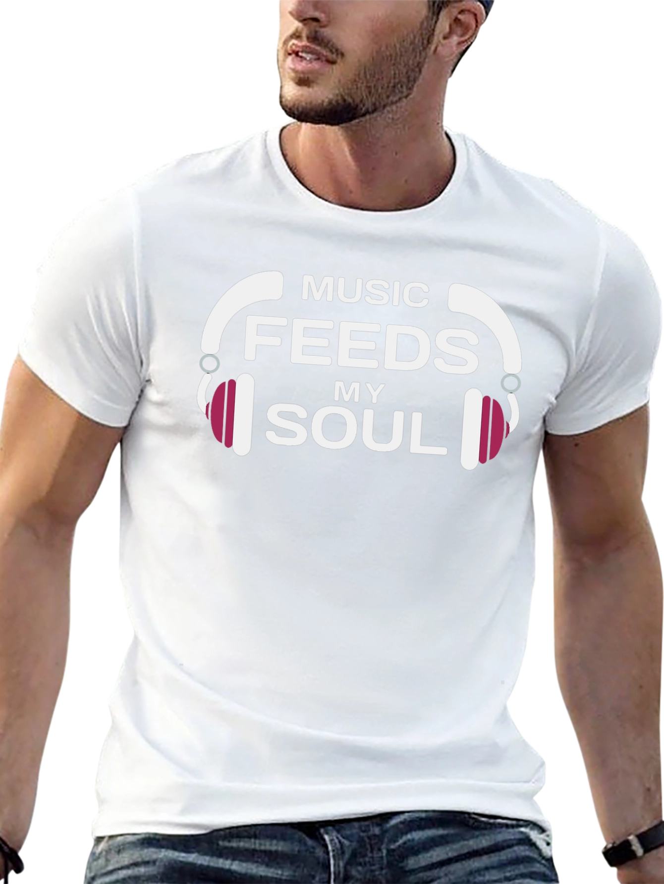 Music Feeds My Soul Graphic Tee