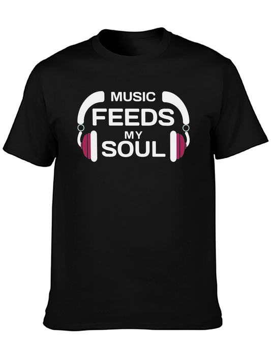 Music Feeds My Soul Graphic Tee