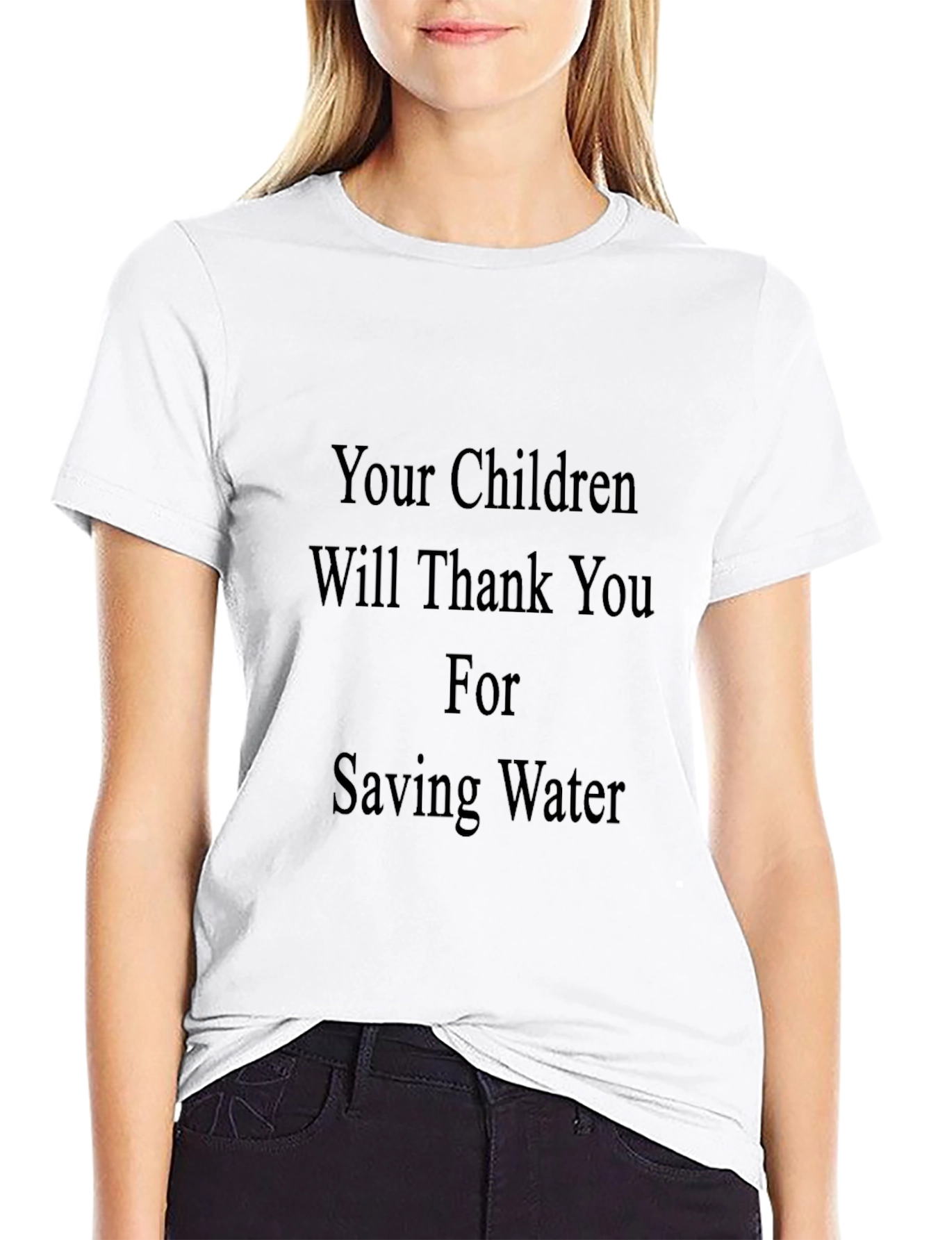 Save Water T-Shirt - Thank You Children