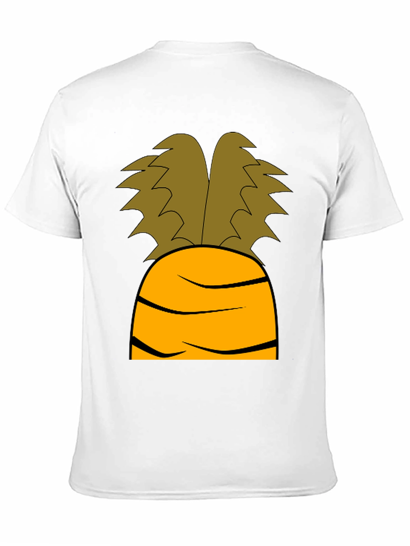 Carrot Graphic Black T-Shirt - Novelty Costume Tee