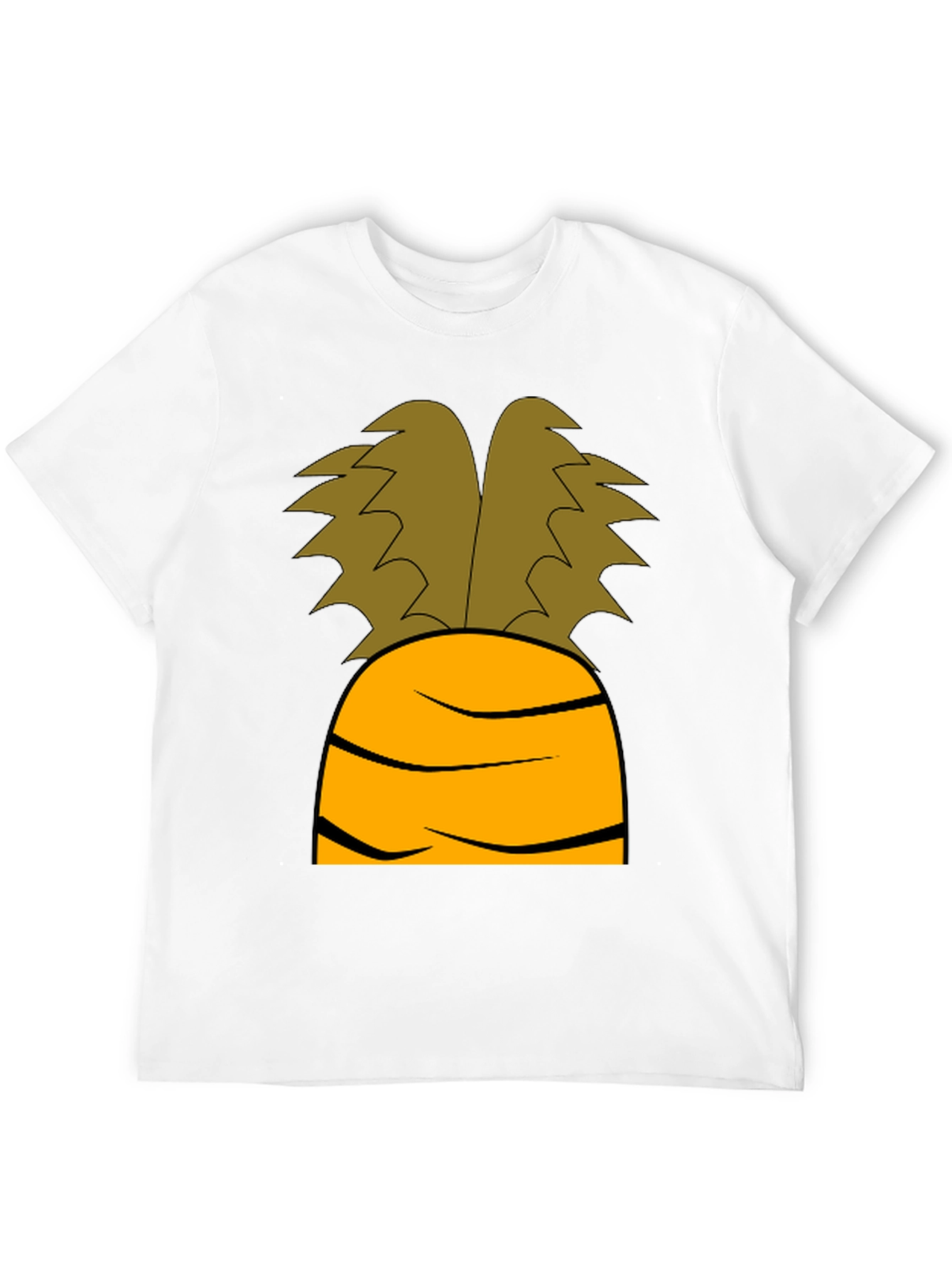 Carrot Graphic Black T-Shirt - Novelty Costume Tee