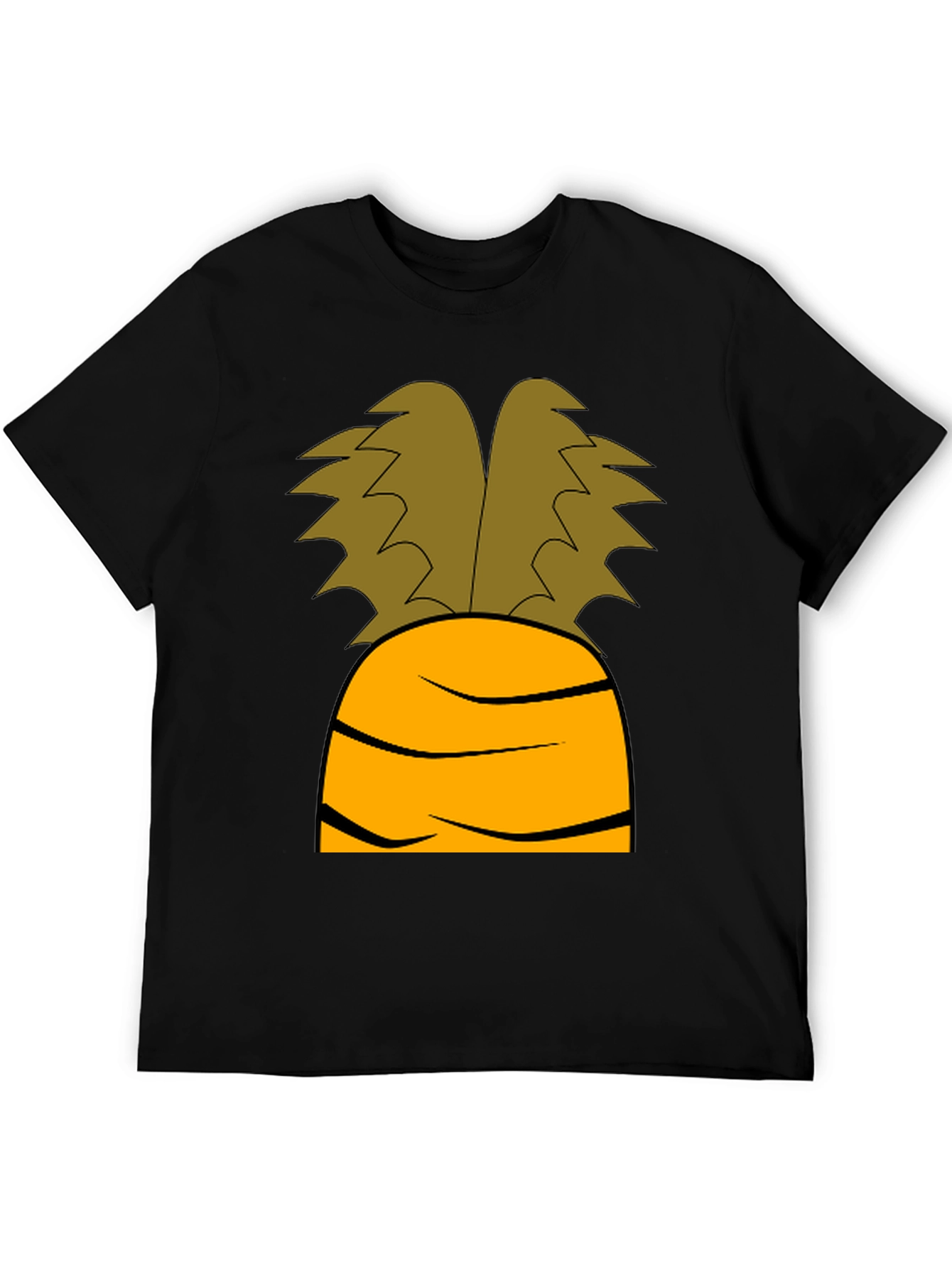 Carrot Graphic Black T-Shirt - Novelty Costume Tee