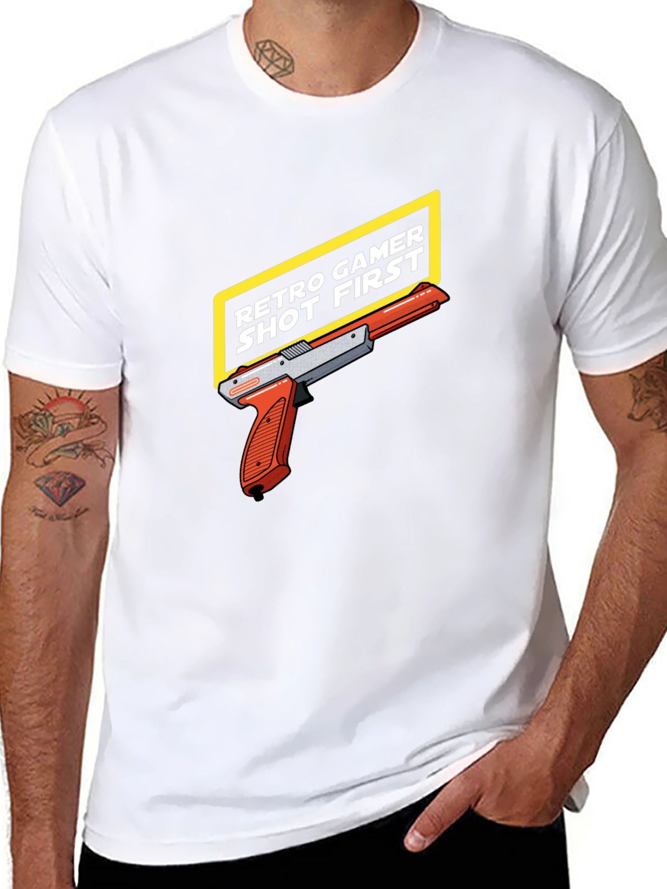 Retro Gamer Tee - Shot First