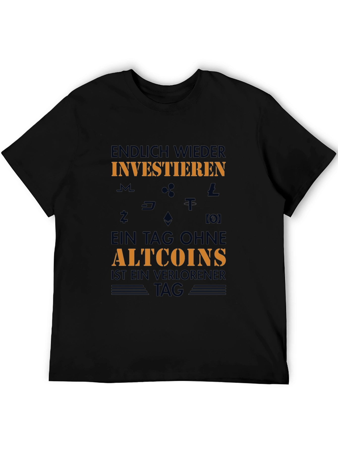 Crypto Investor T-Shirt - Altcoins Design