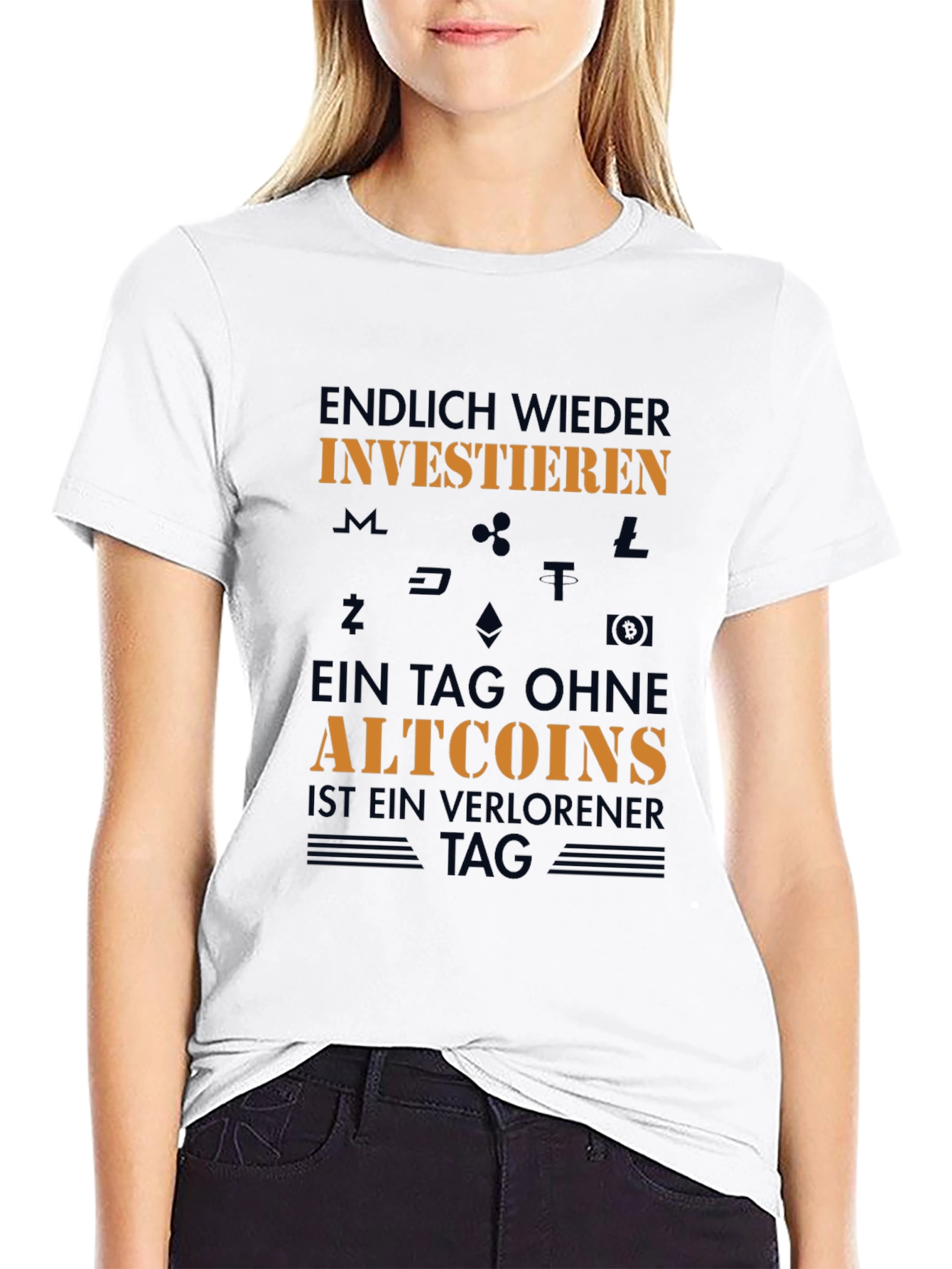 Crypto Investor T-Shirt - Altcoins Design