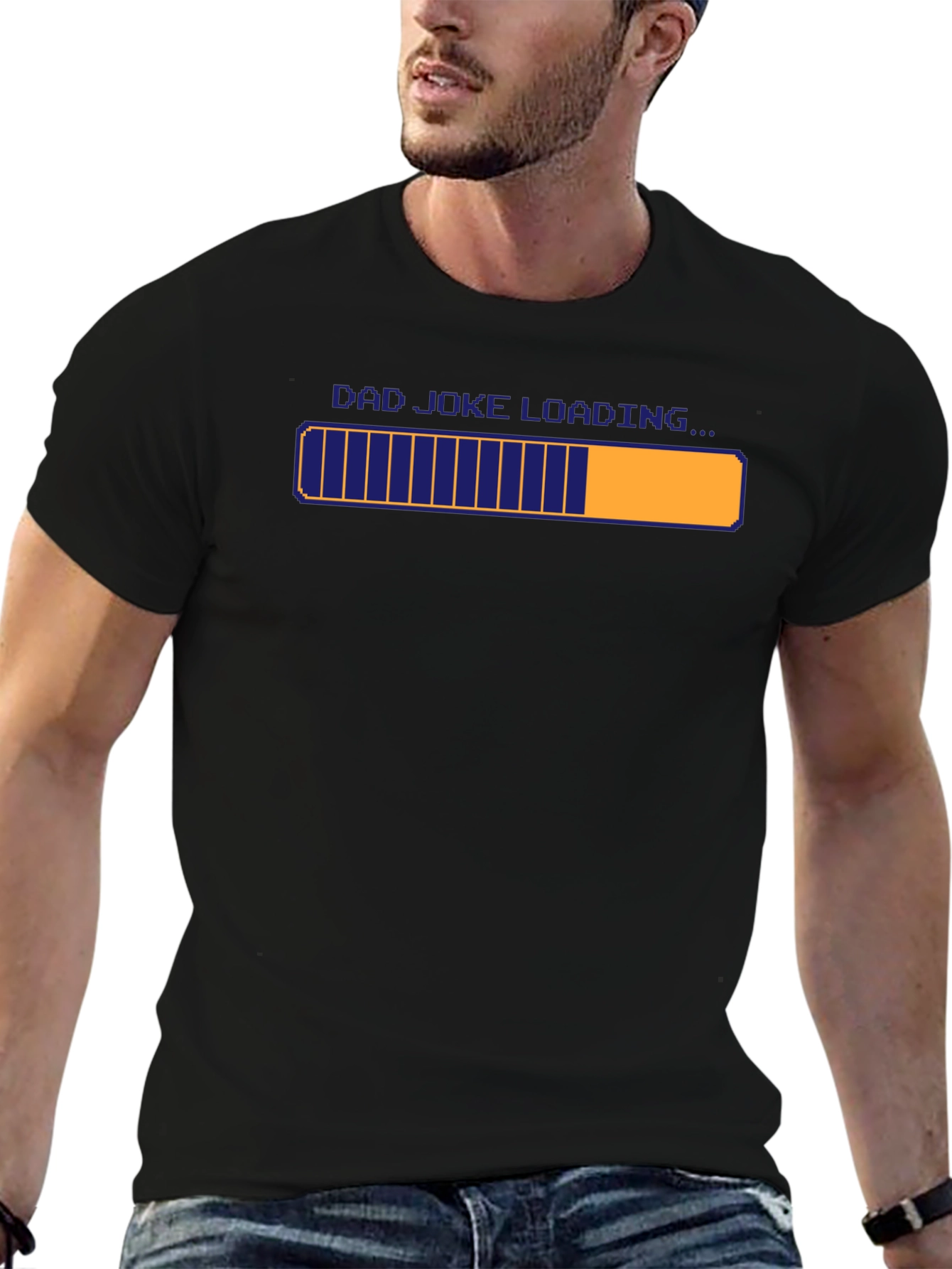 Dad Joke Loading T-Shirt - Humorous Graphic Tee
