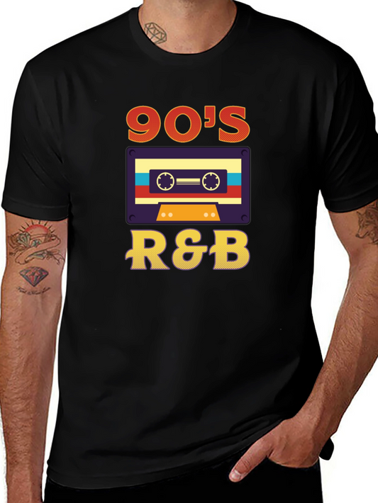 90s R&B Cassette Tape Graphic T-Shirt