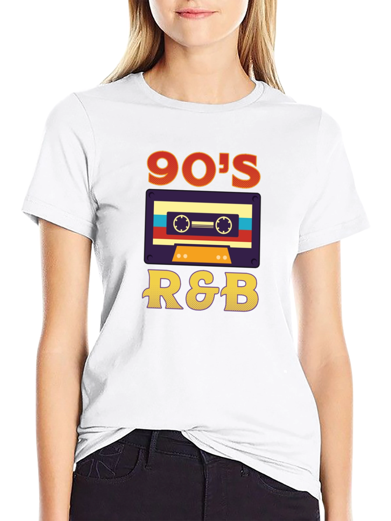 90s R&B Cassette Tape Graphic T-Shirt