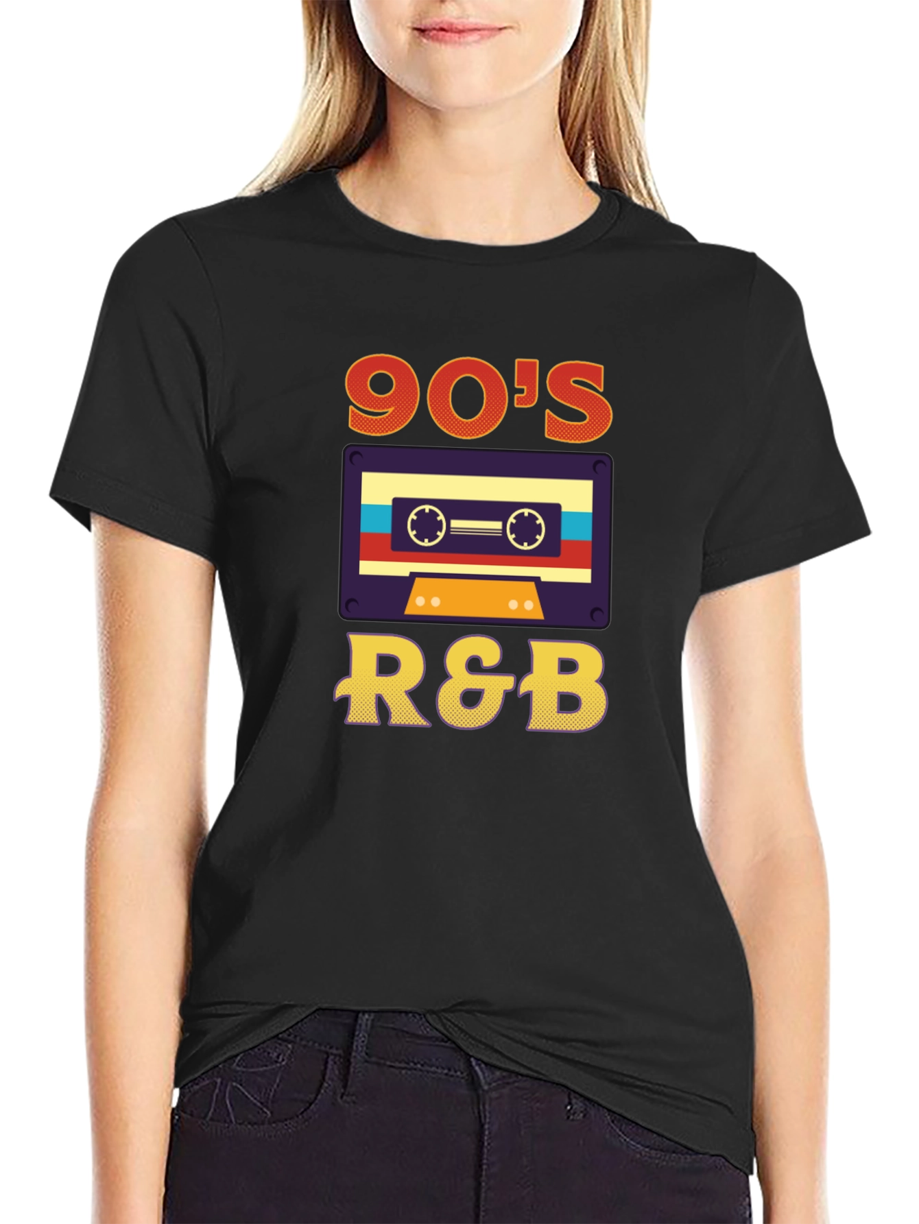 90s R&B Cassette Tape Graphic T-Shirt