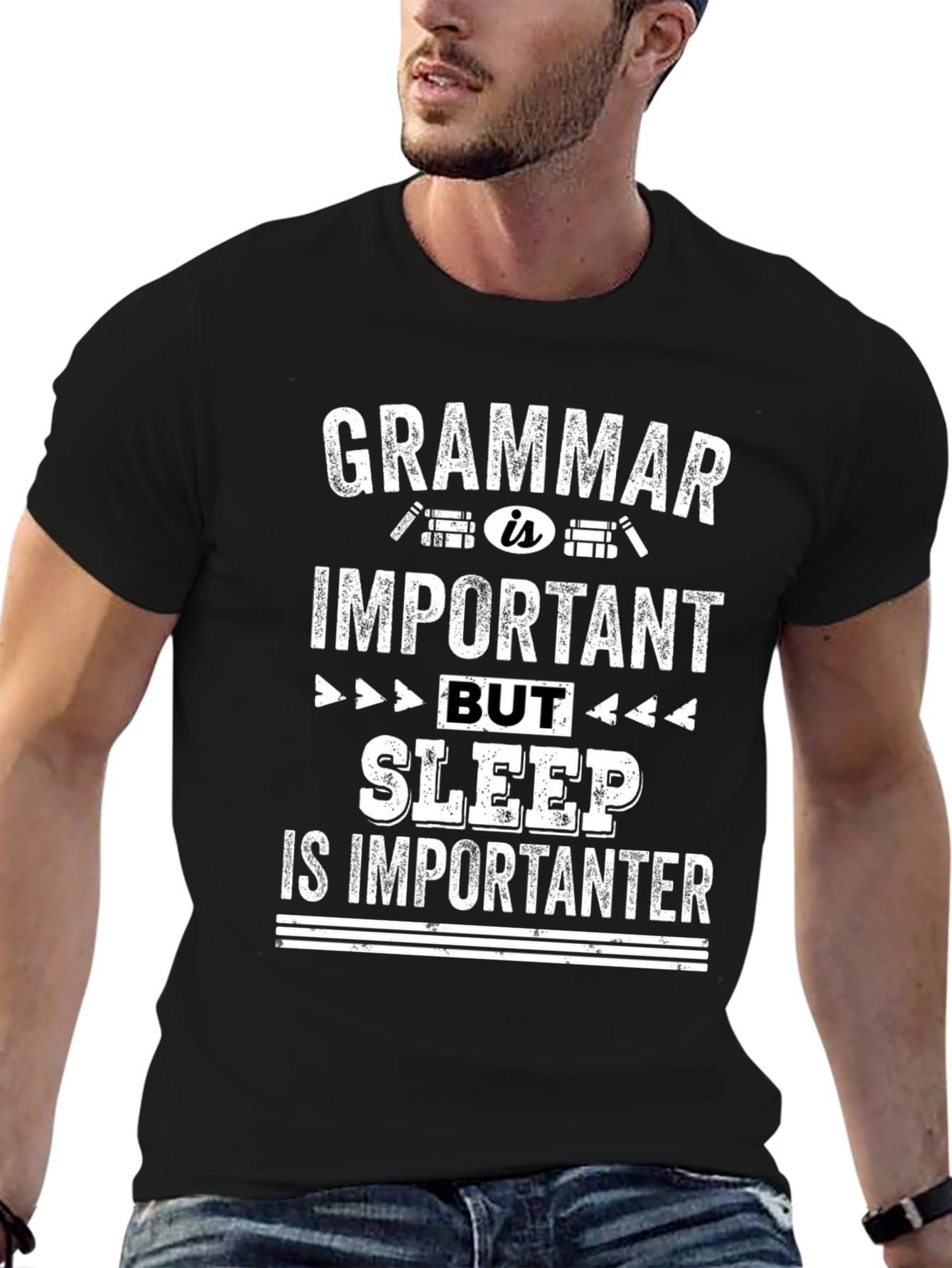 Funny Grammar Sleep T-Shirt