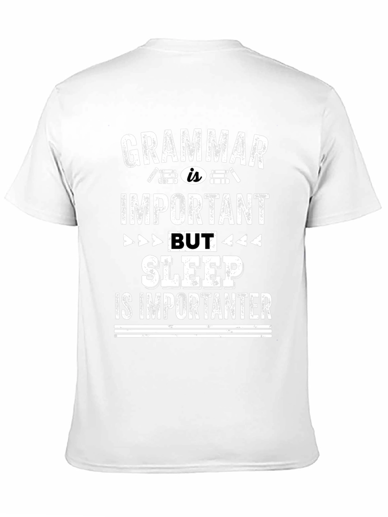 Funny Grammar Sleep T-Shirt
