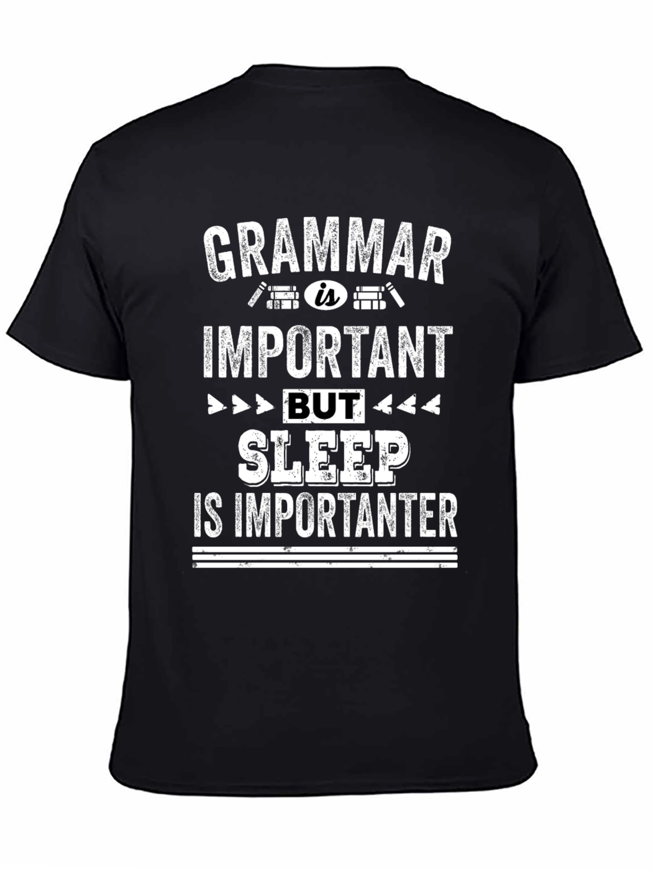 Funny Grammar Sleep T-Shirt