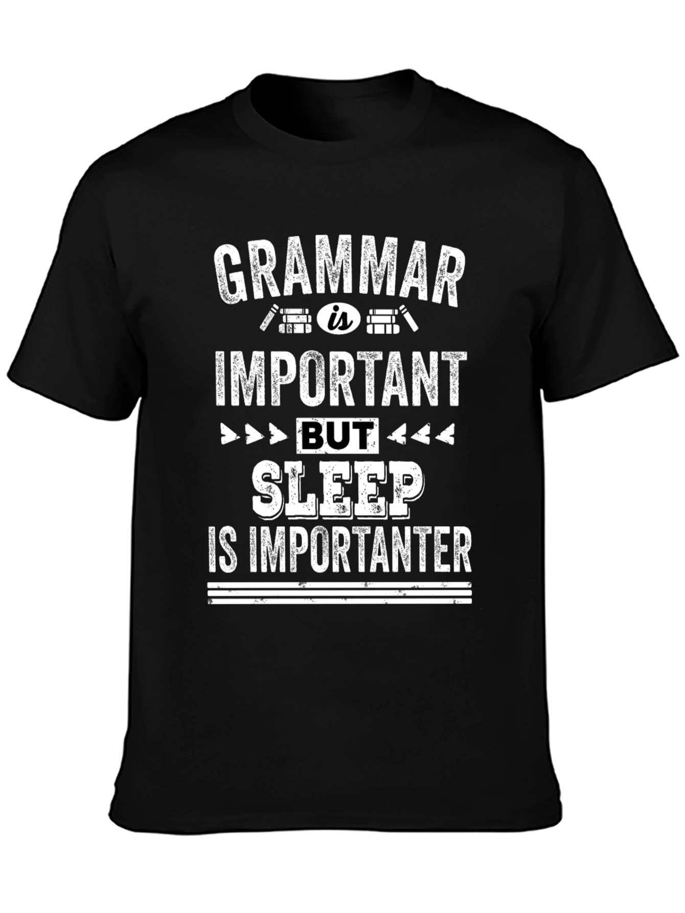 Funny Grammar Sleep T-Shirt