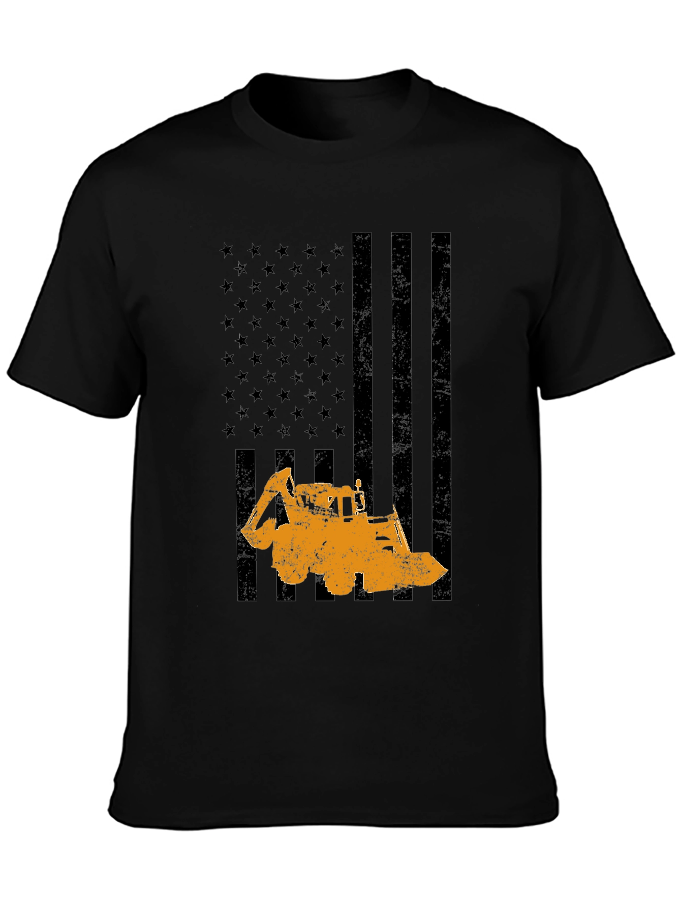 Construction Flag Graphic Tee