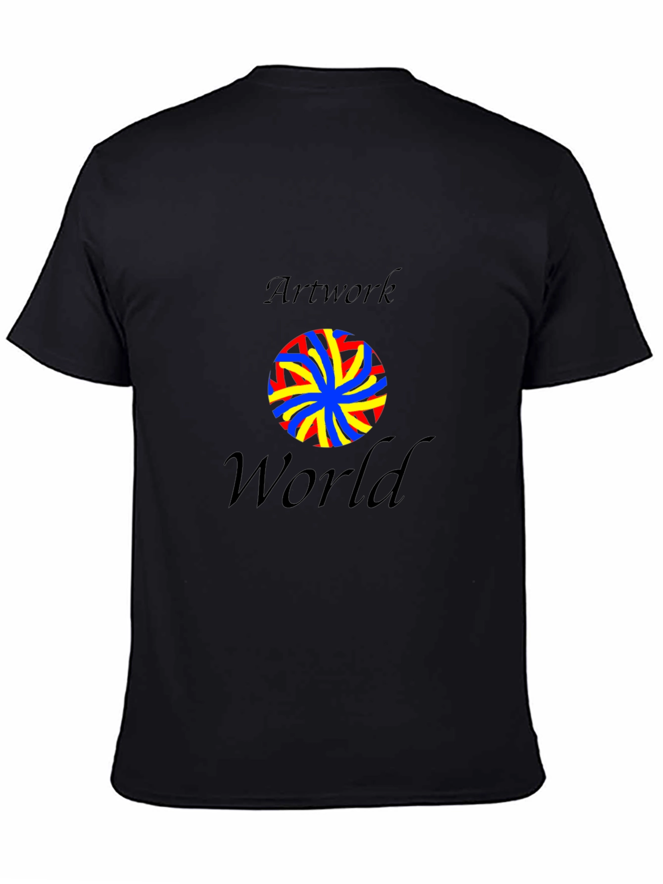 Artwork World Graphic Tee - Black