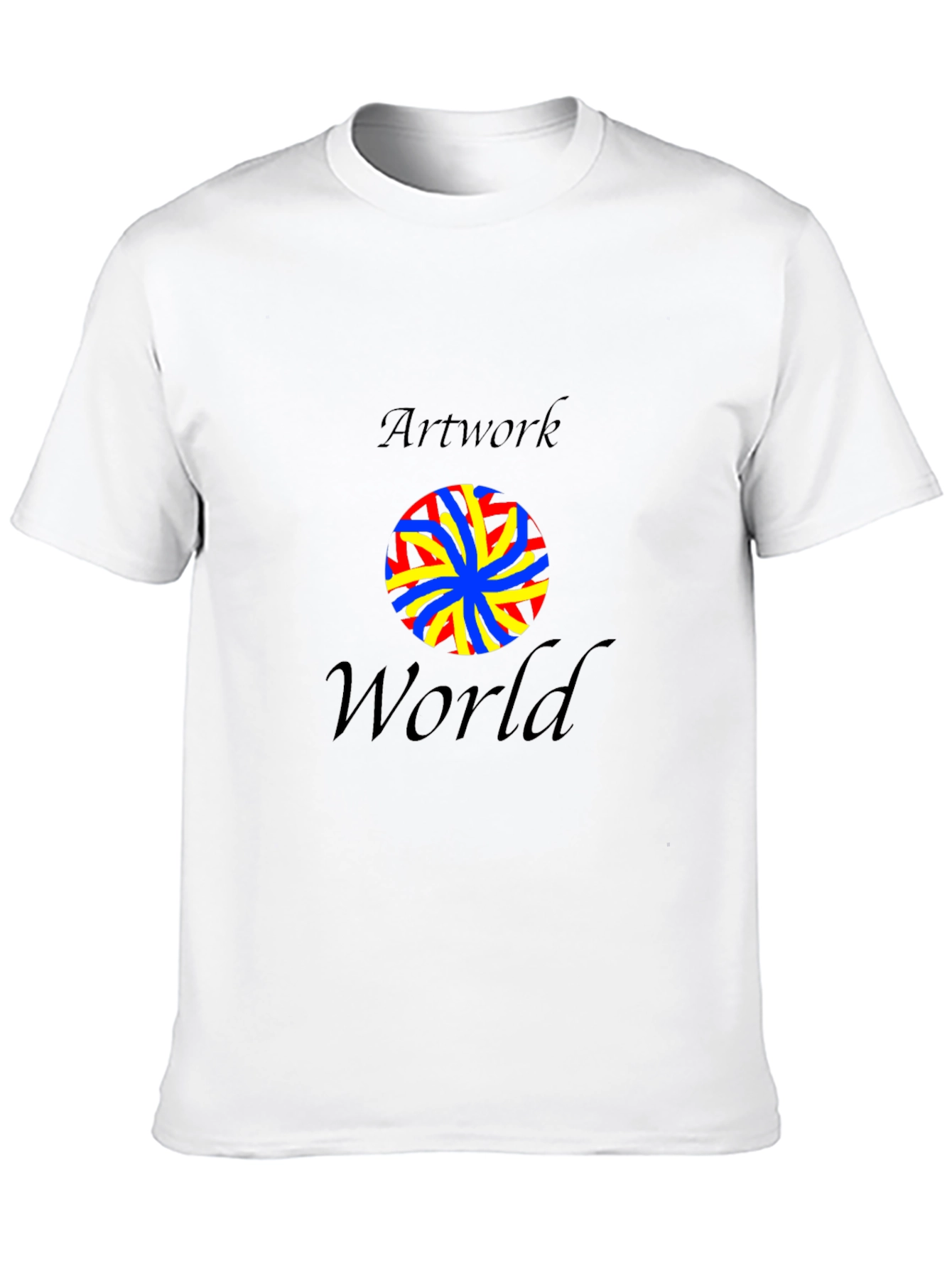 Artwork World Graphic Tee - Black