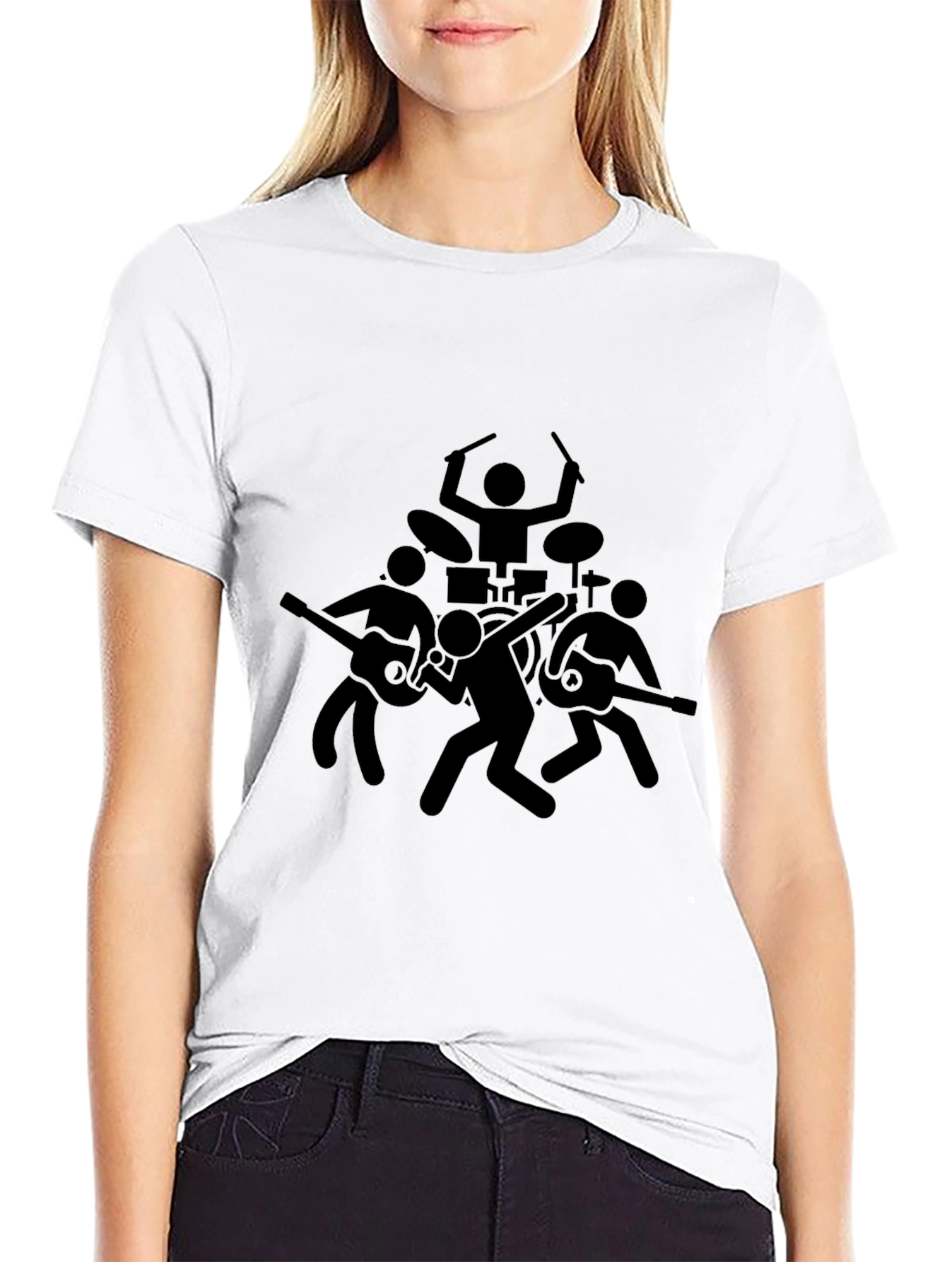 Band Graphic T-Shirt - Rock On!