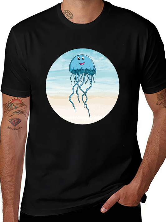 Whimsical Jellyfish Graphic Tee