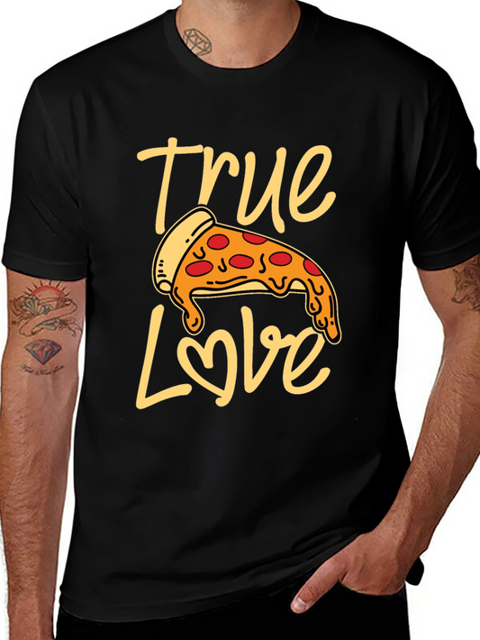True Love Pizza T-Shirt - Foodie Fashion