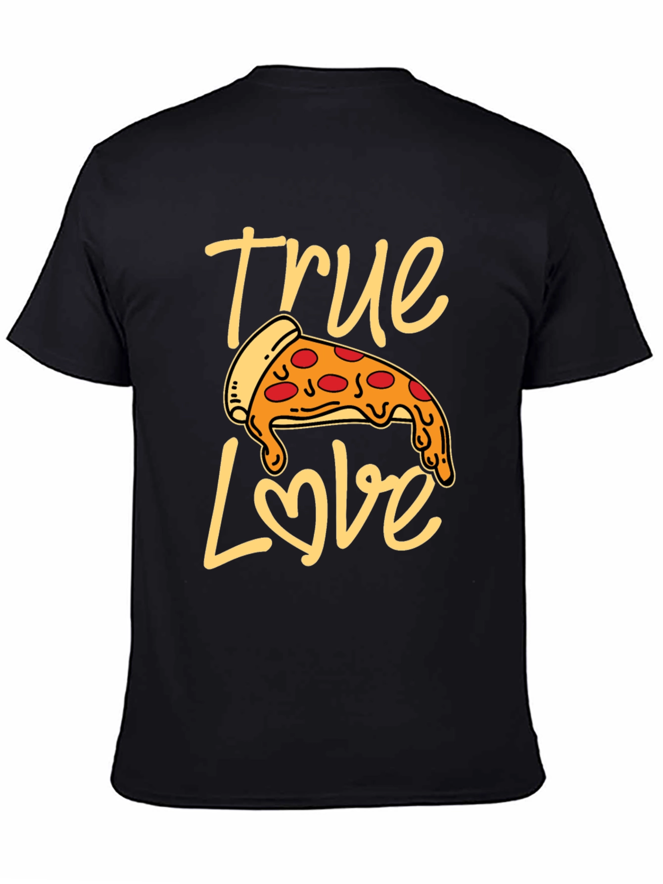 True Love Pizza T-Shirt - Foodie Fashion