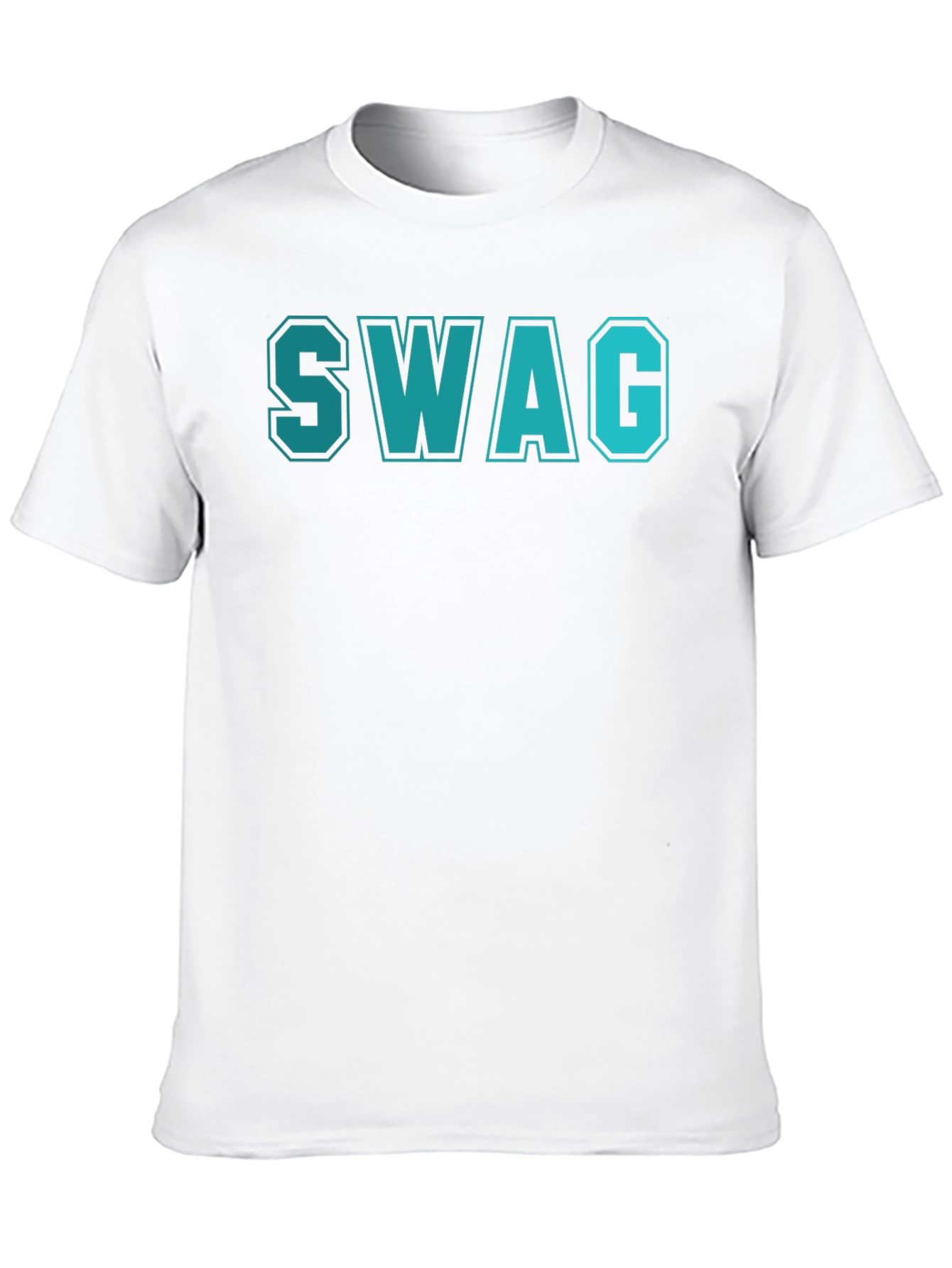 Cool SWAG Tee - Black Cotton Blend T-Shirt