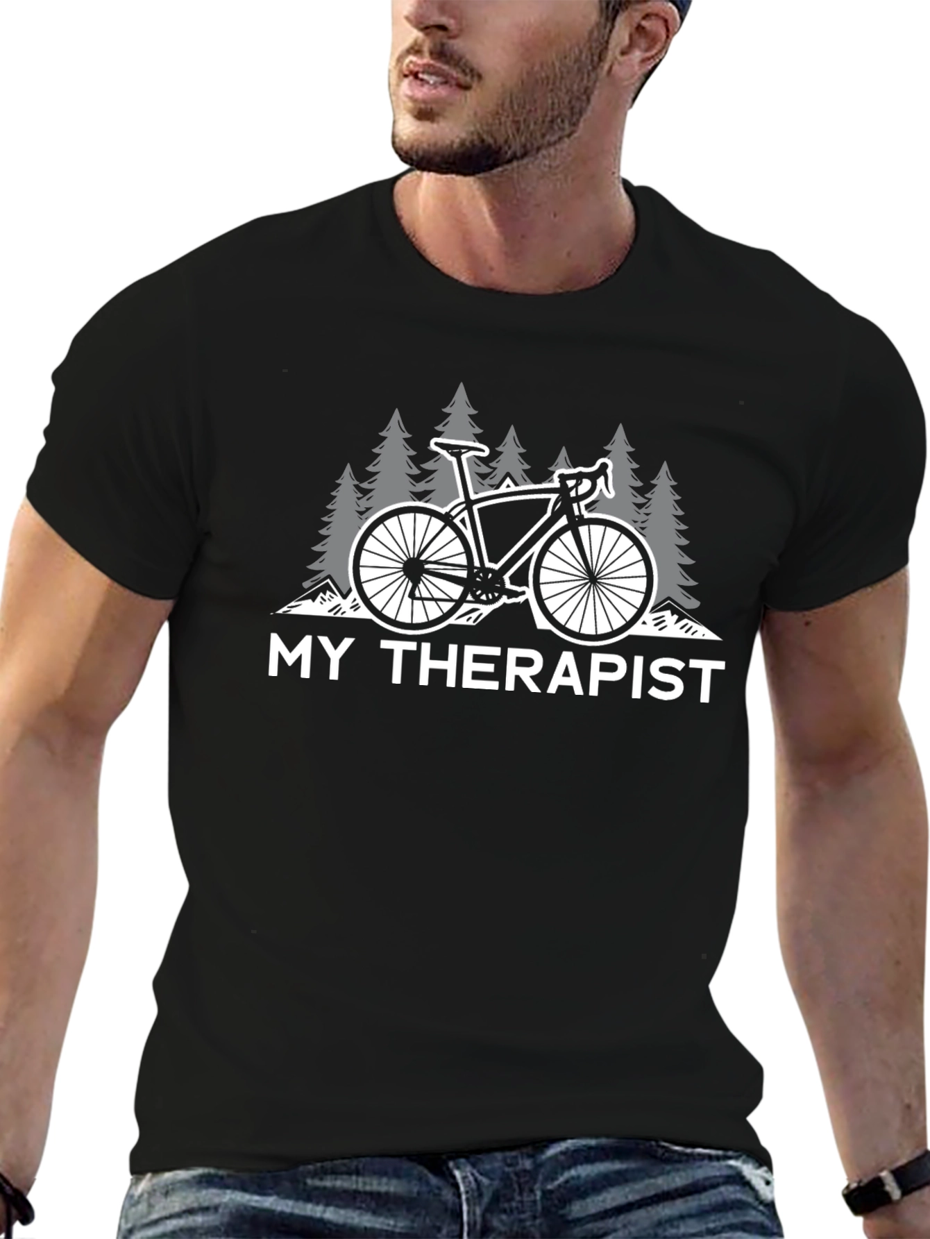 My Therapist Is A Bike T-Shirt