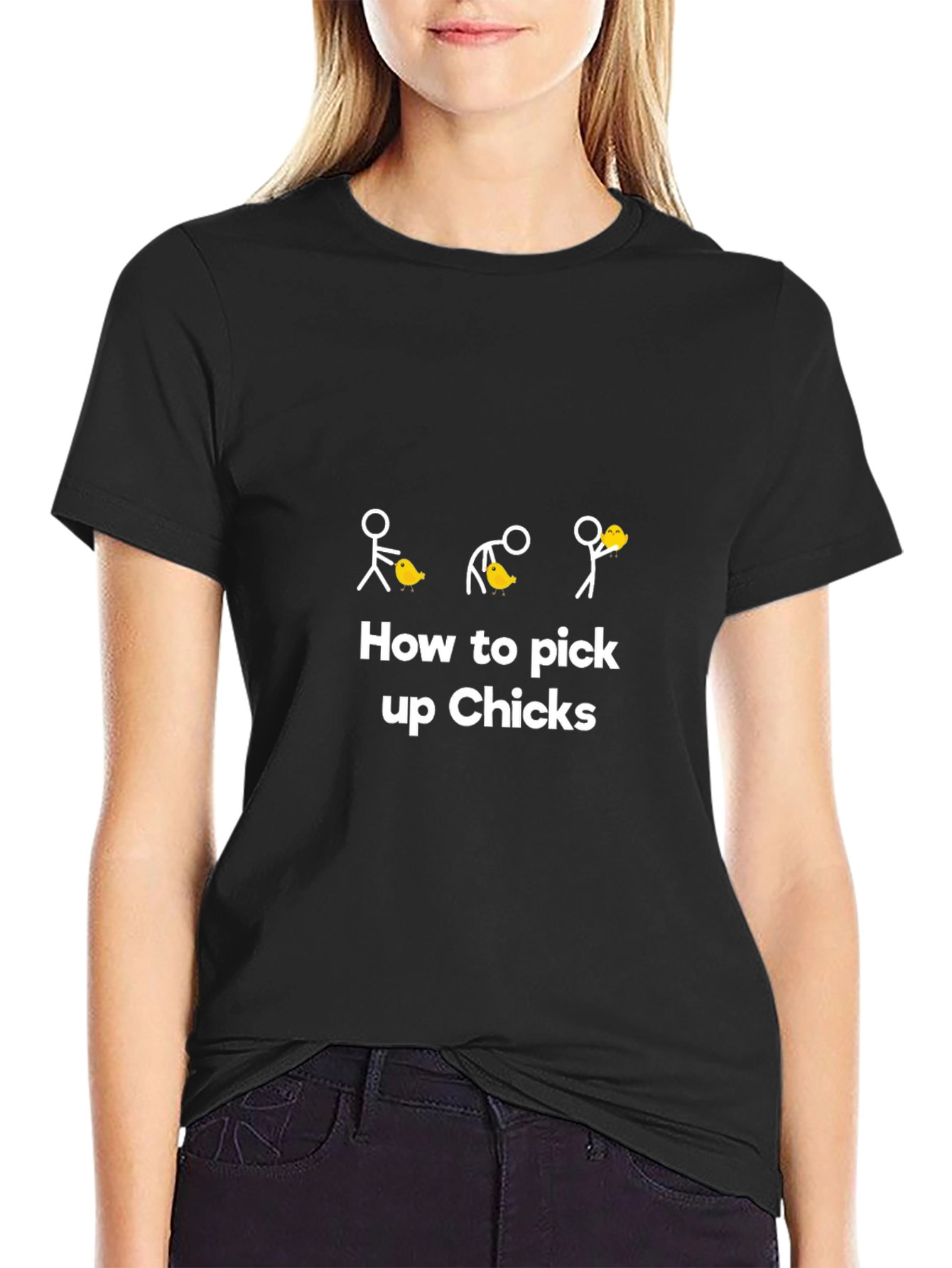 How to Pick Up Chicks Graphic Tee