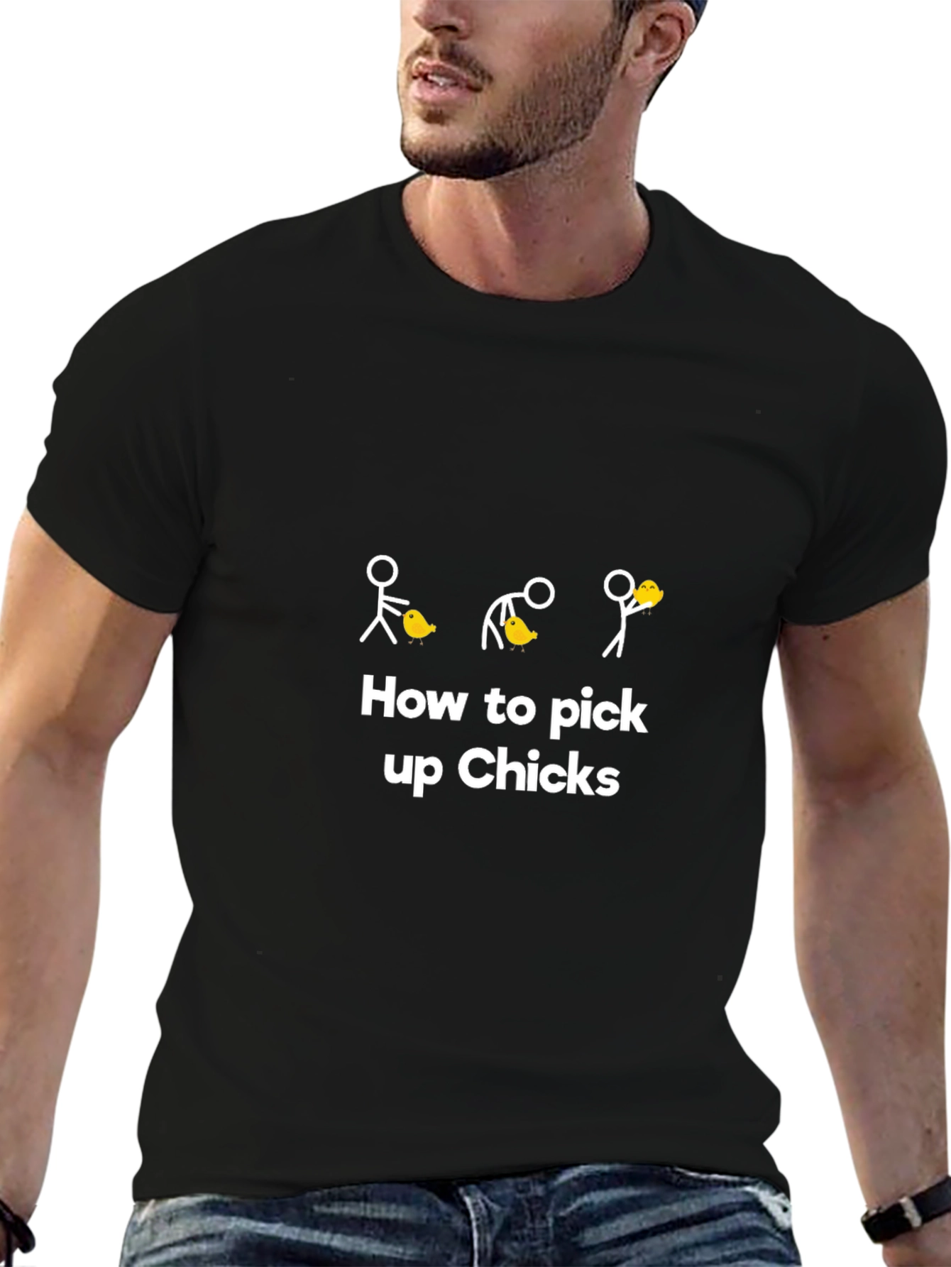 How to Pick Up Chicks Graphic Tee