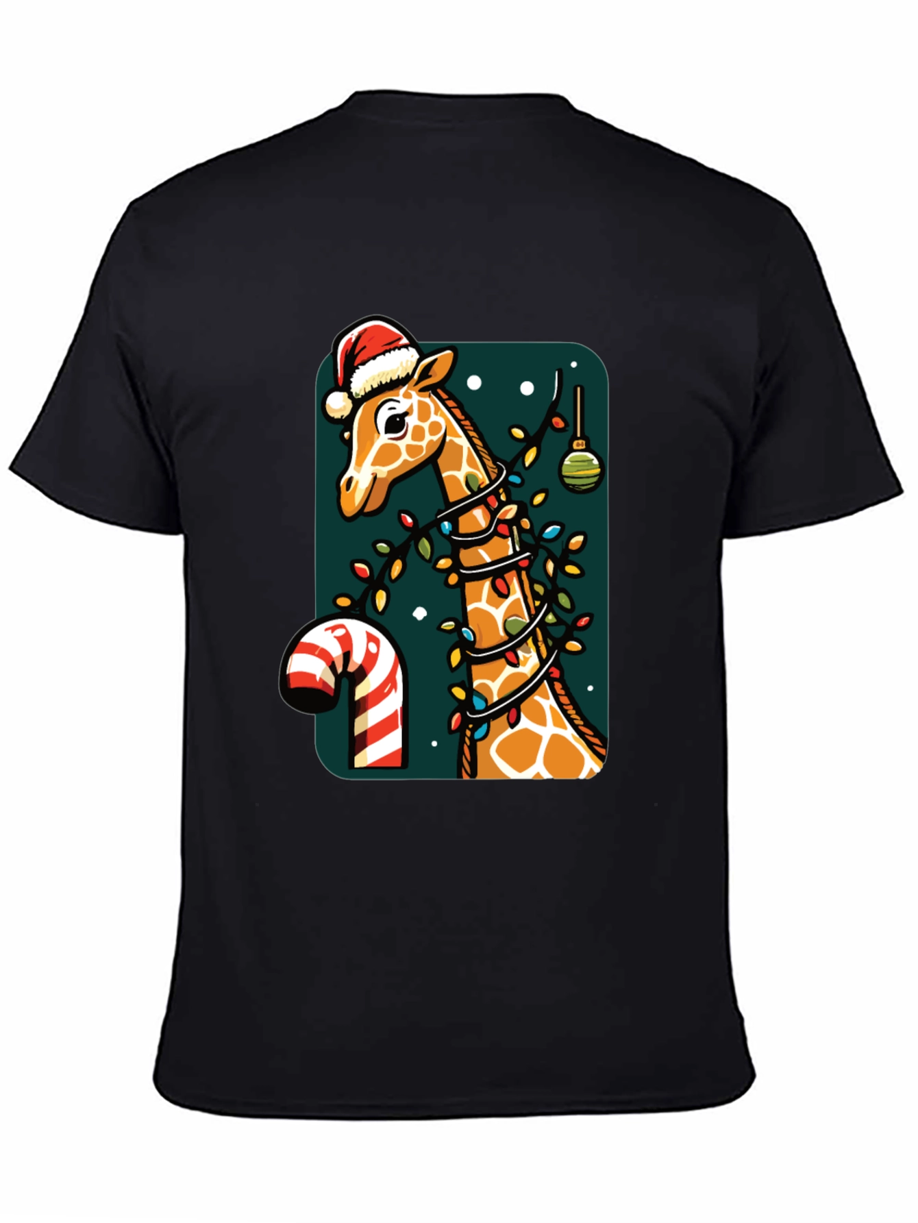 Christmas Giraffe T-Shirt