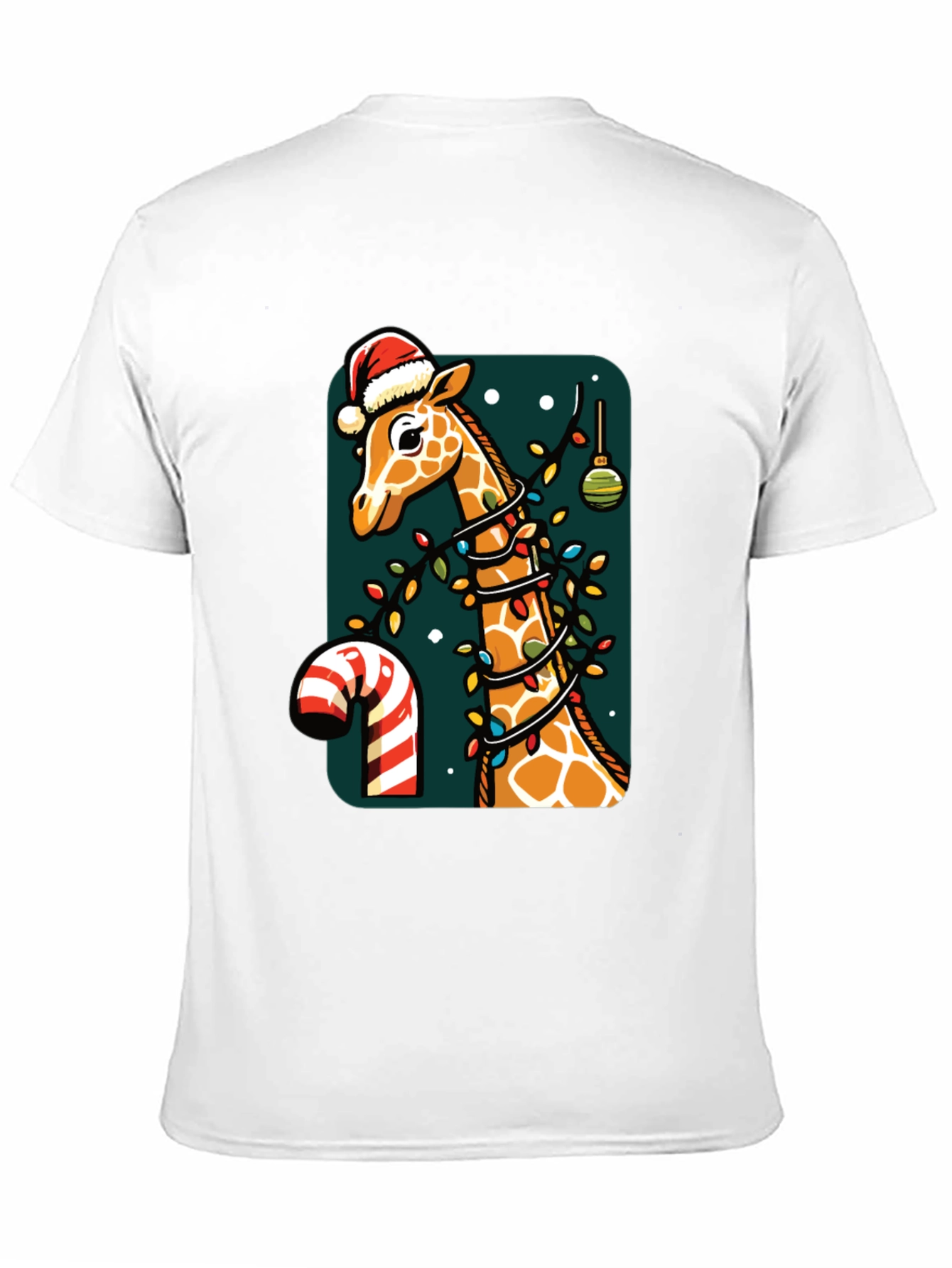 Christmas Giraffe T-Shirt