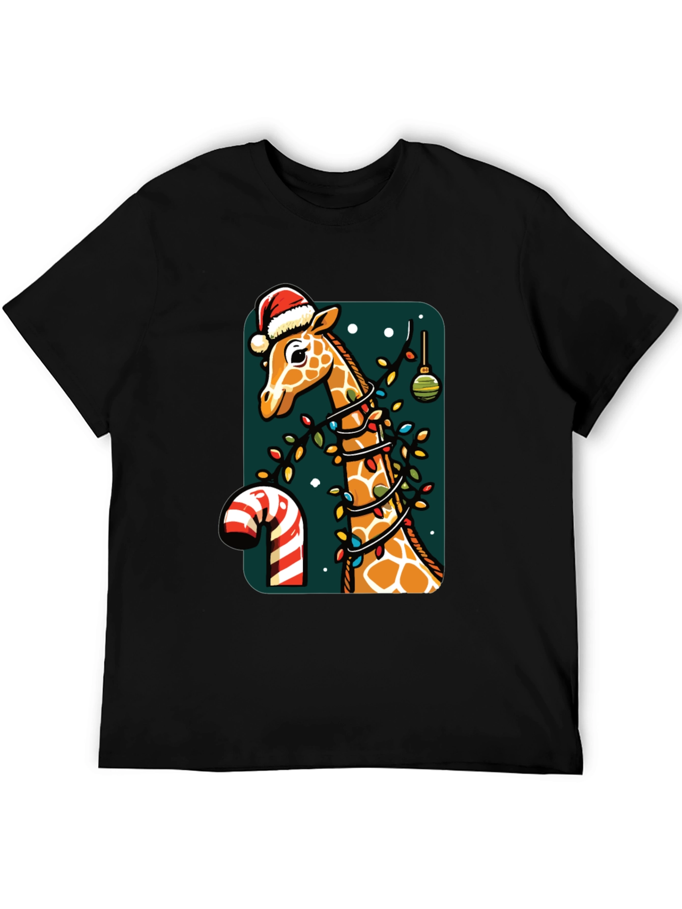 Christmas Giraffe T-Shirt
