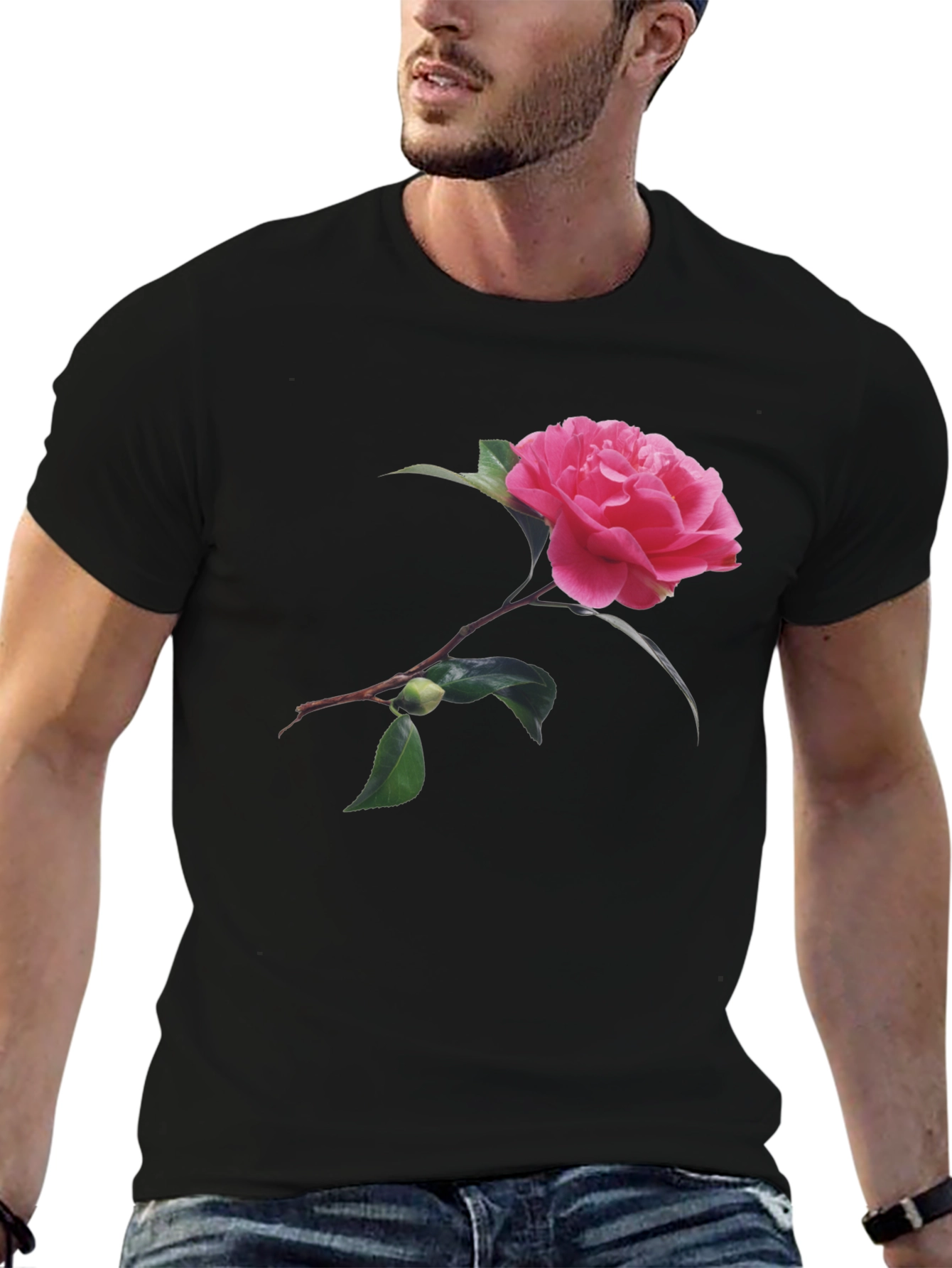 Elegant Rose T-Shirt