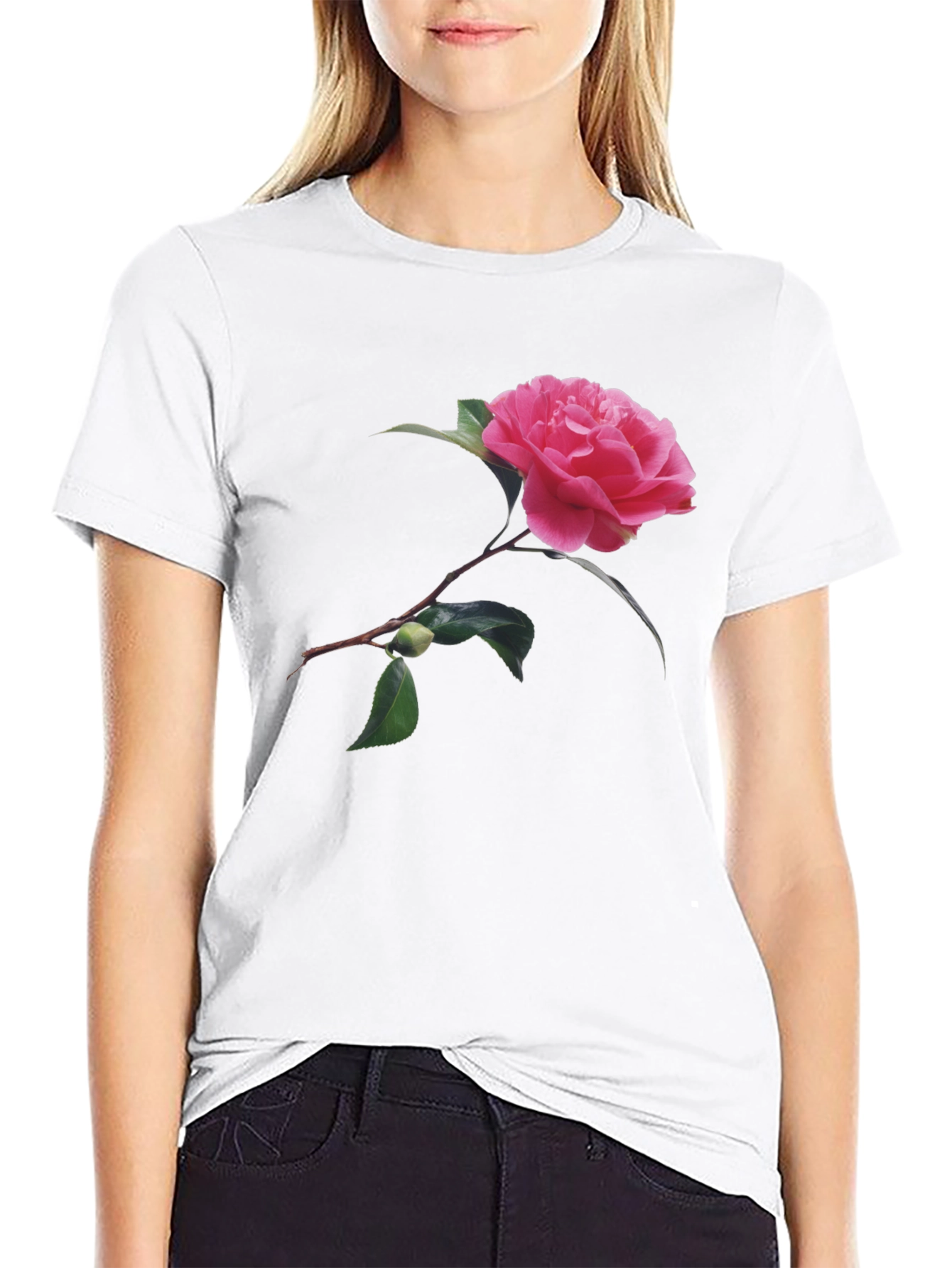 Elegant Rose T-Shirt