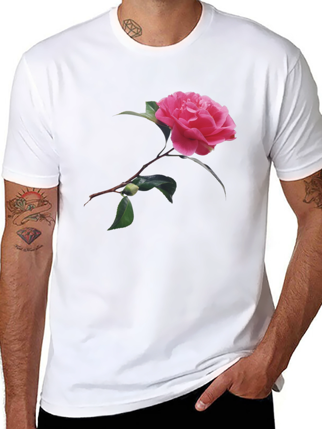 Elegant Rose T-Shirt