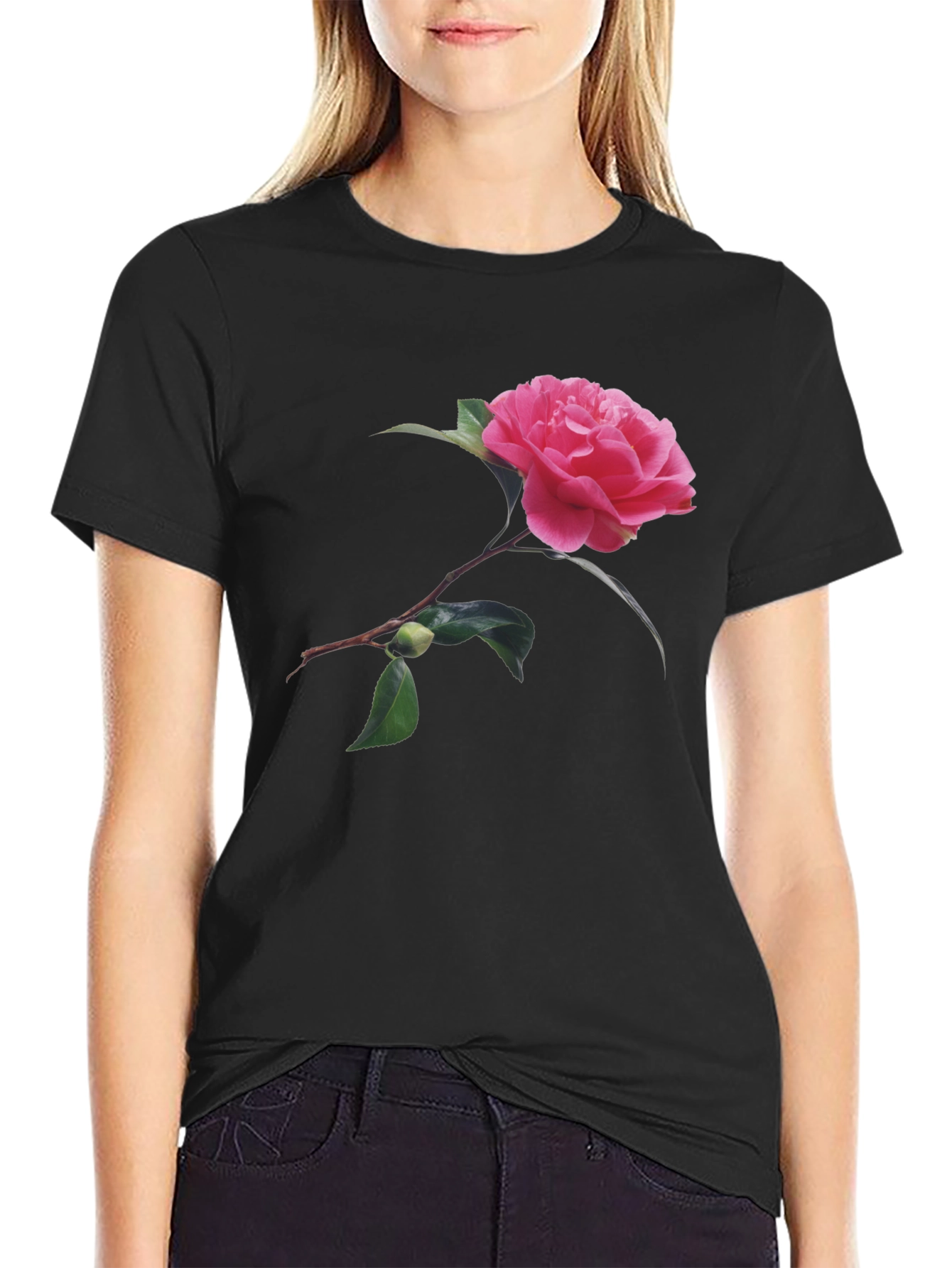 Elegant Rose T-Shirt