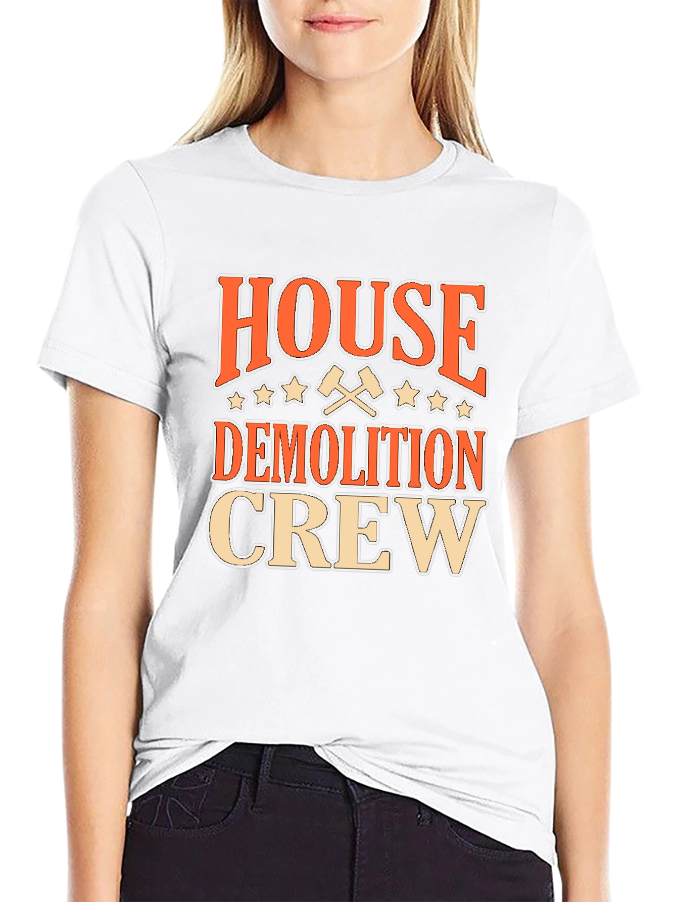 House Demolition Crew Graphic T-Shirt