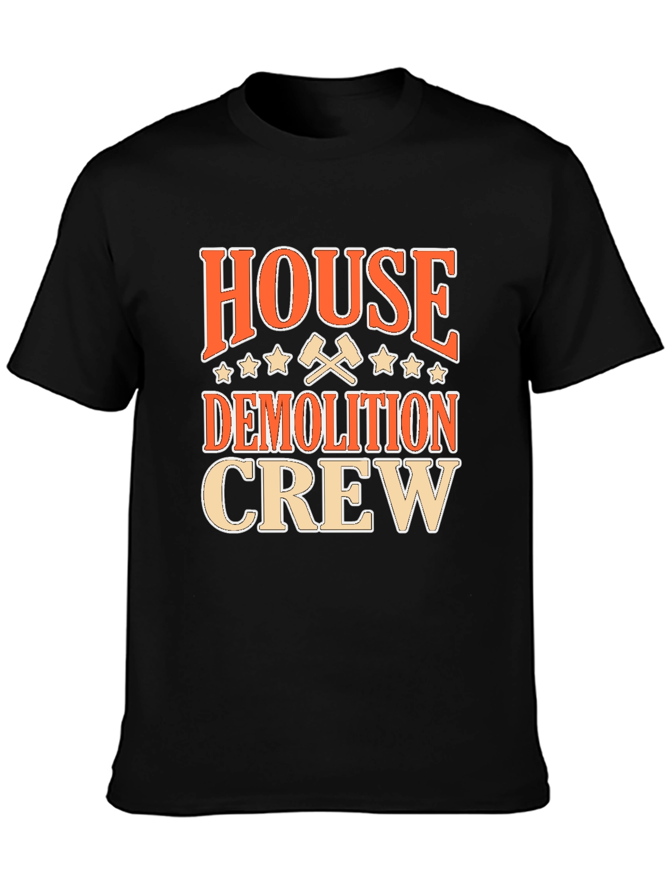 House Demolition Crew Graphic T-Shirt
