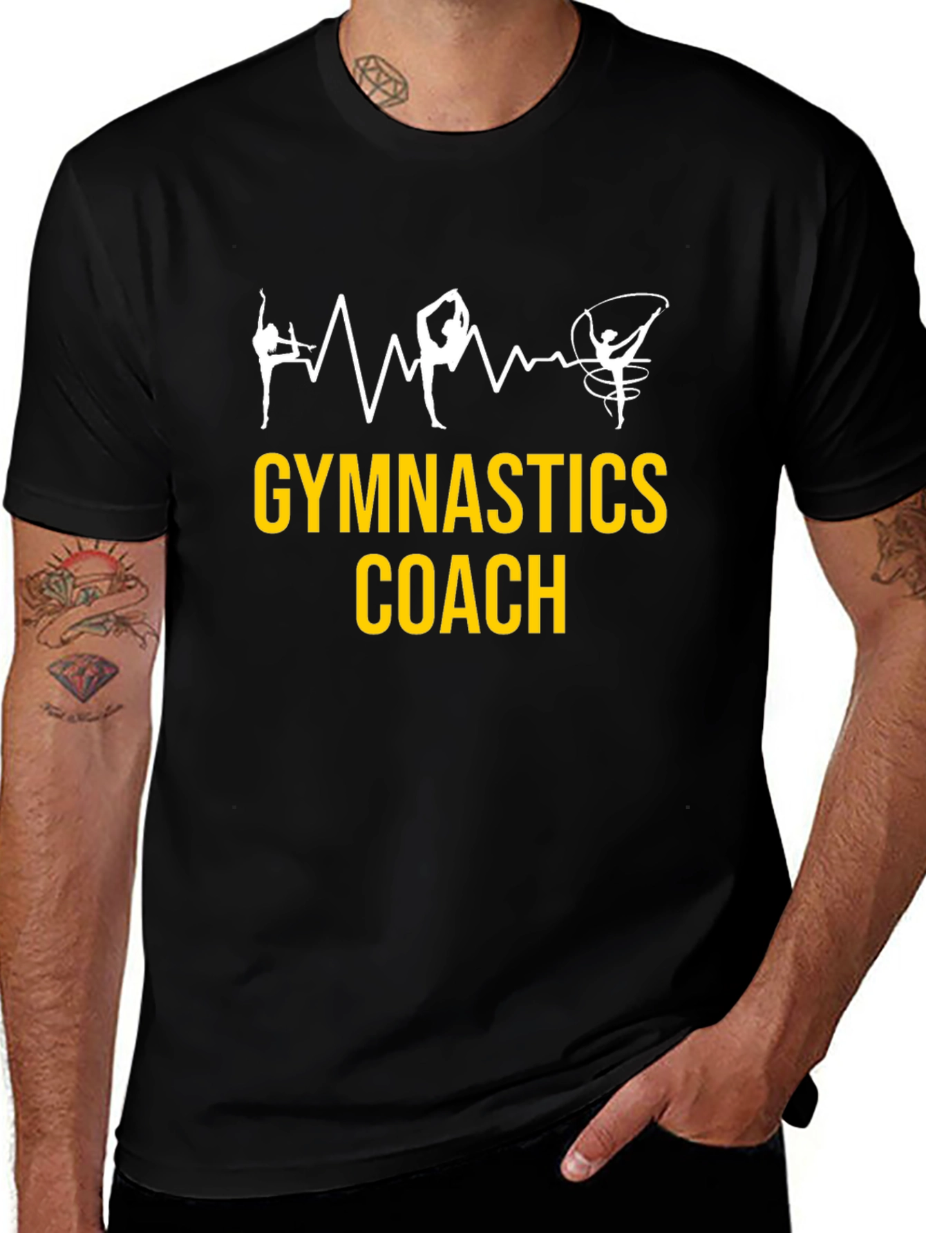 Gymnastics Coach T-Shirt - Gymnastics Design