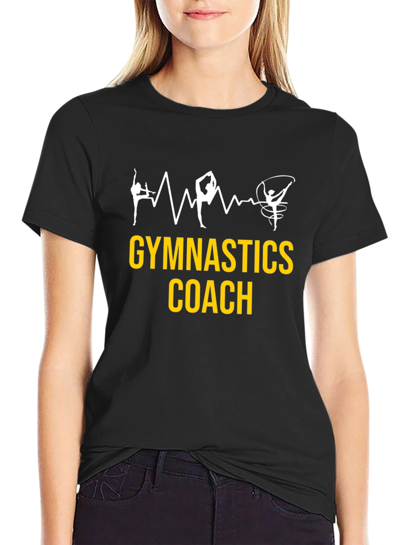 Gymnastics Coach T-Shirt - Gymnastics Design