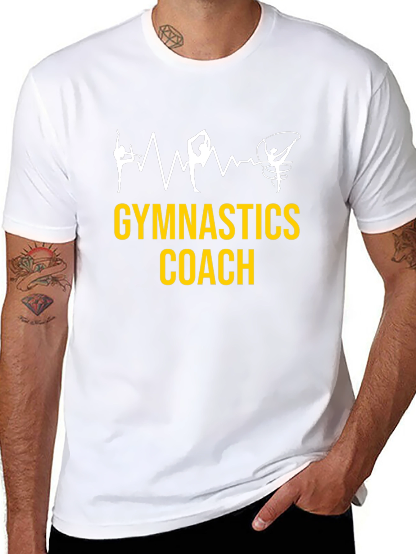 Gymnastics Coach T-Shirt - Gymnastics Design