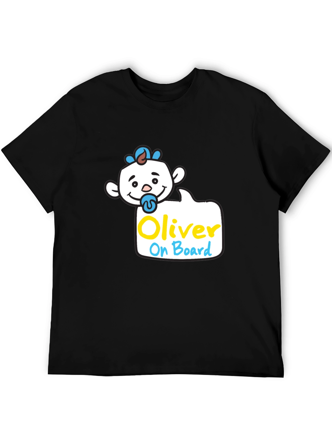 Oliver On Board T-Shirt - Cute Baby Design