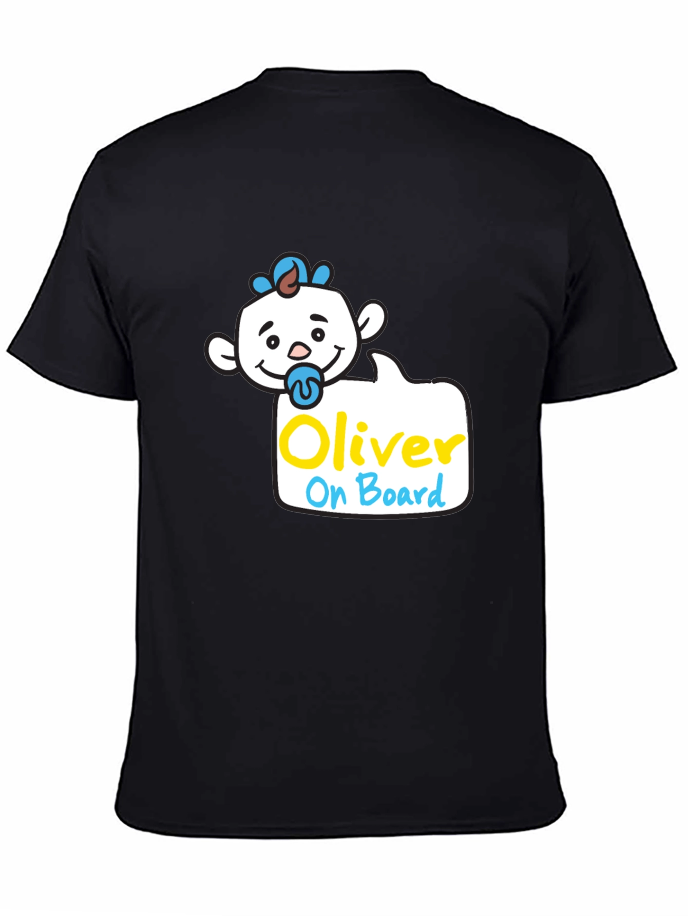 Oliver On Board T-Shirt - Cute Baby Design
