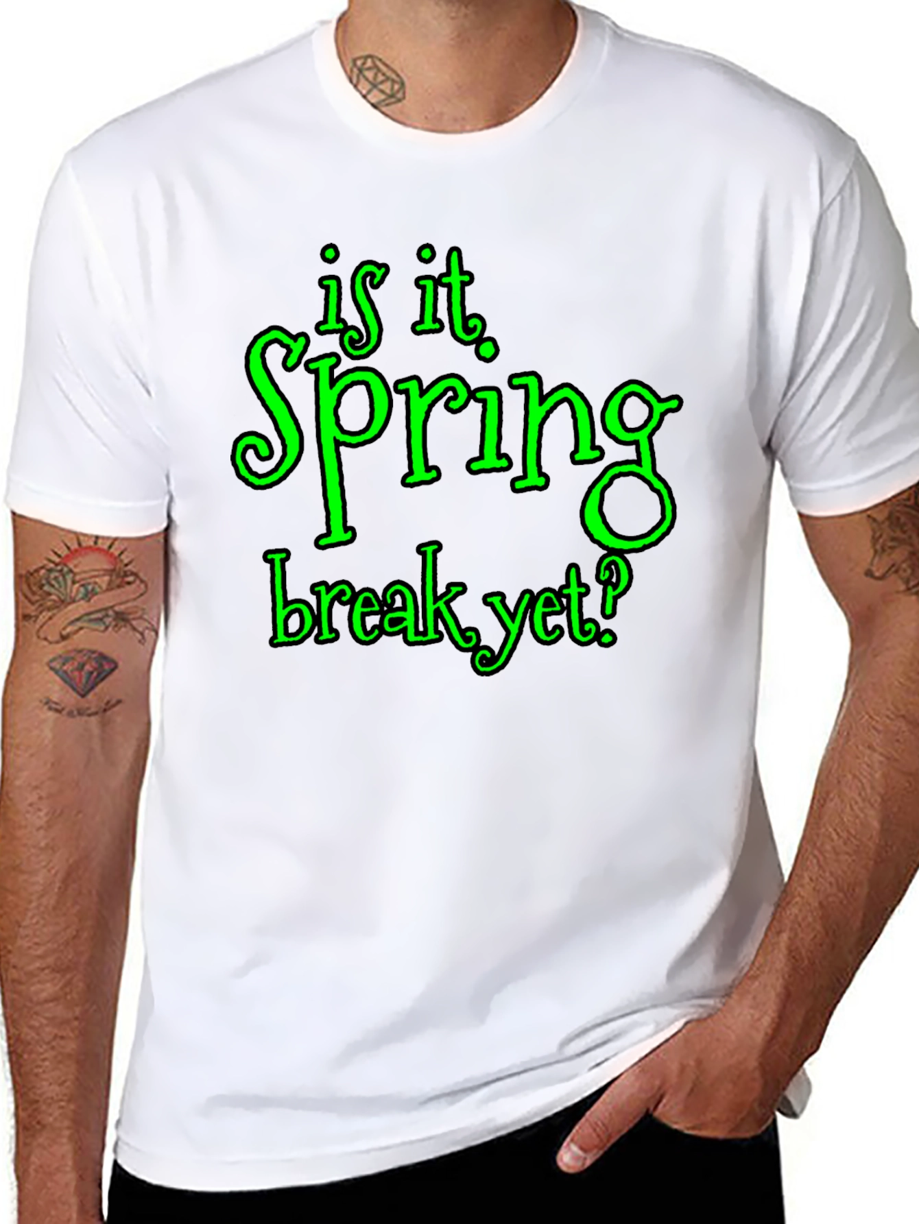 Is It Spring Break Yet? Graphic T-Shirt