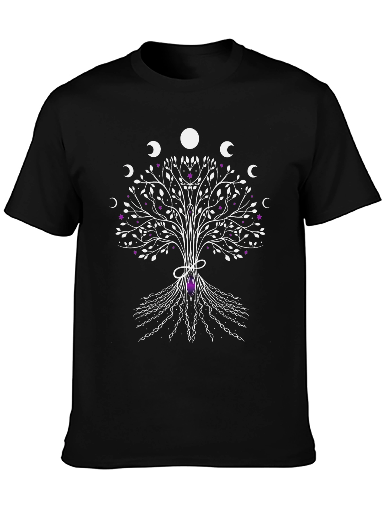 Moon Phase Tree of Life Graphic Tee