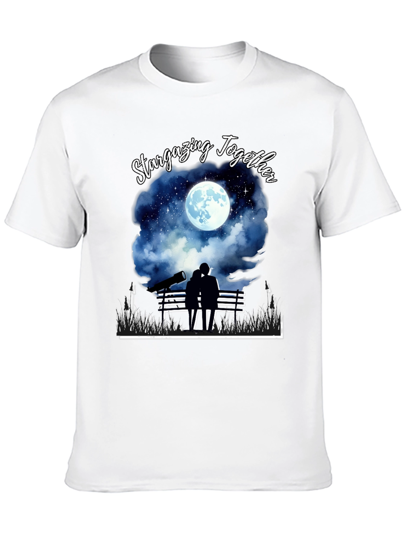 Stargazing Together Graphic T-Shirt