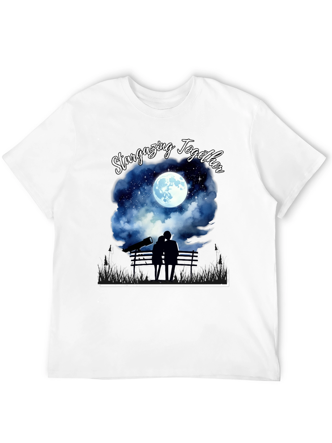 Stargazing Together Graphic T-Shirt