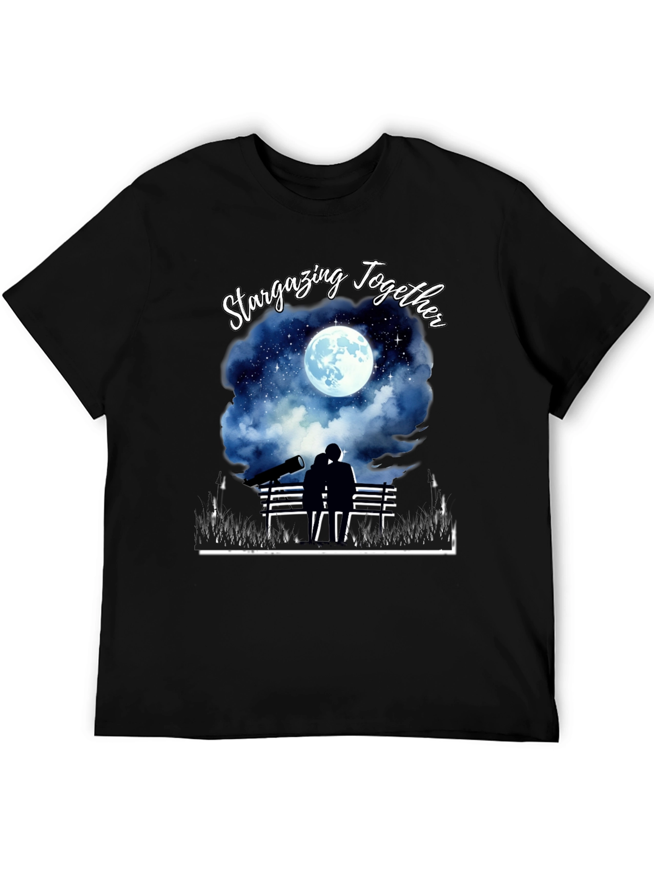 Stargazing Together Graphic T-Shirt